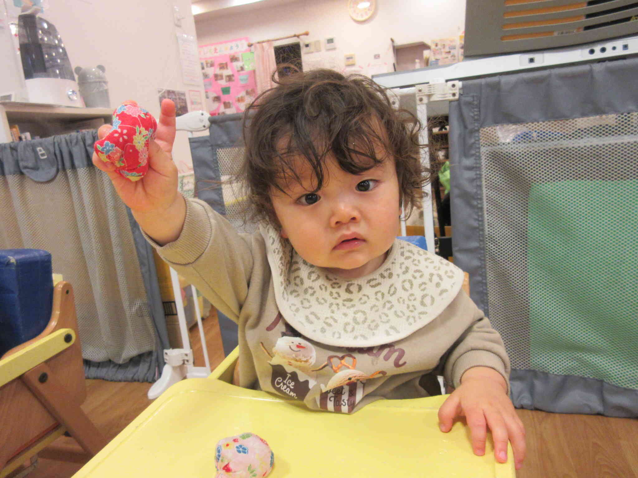 お手玉見て見て！