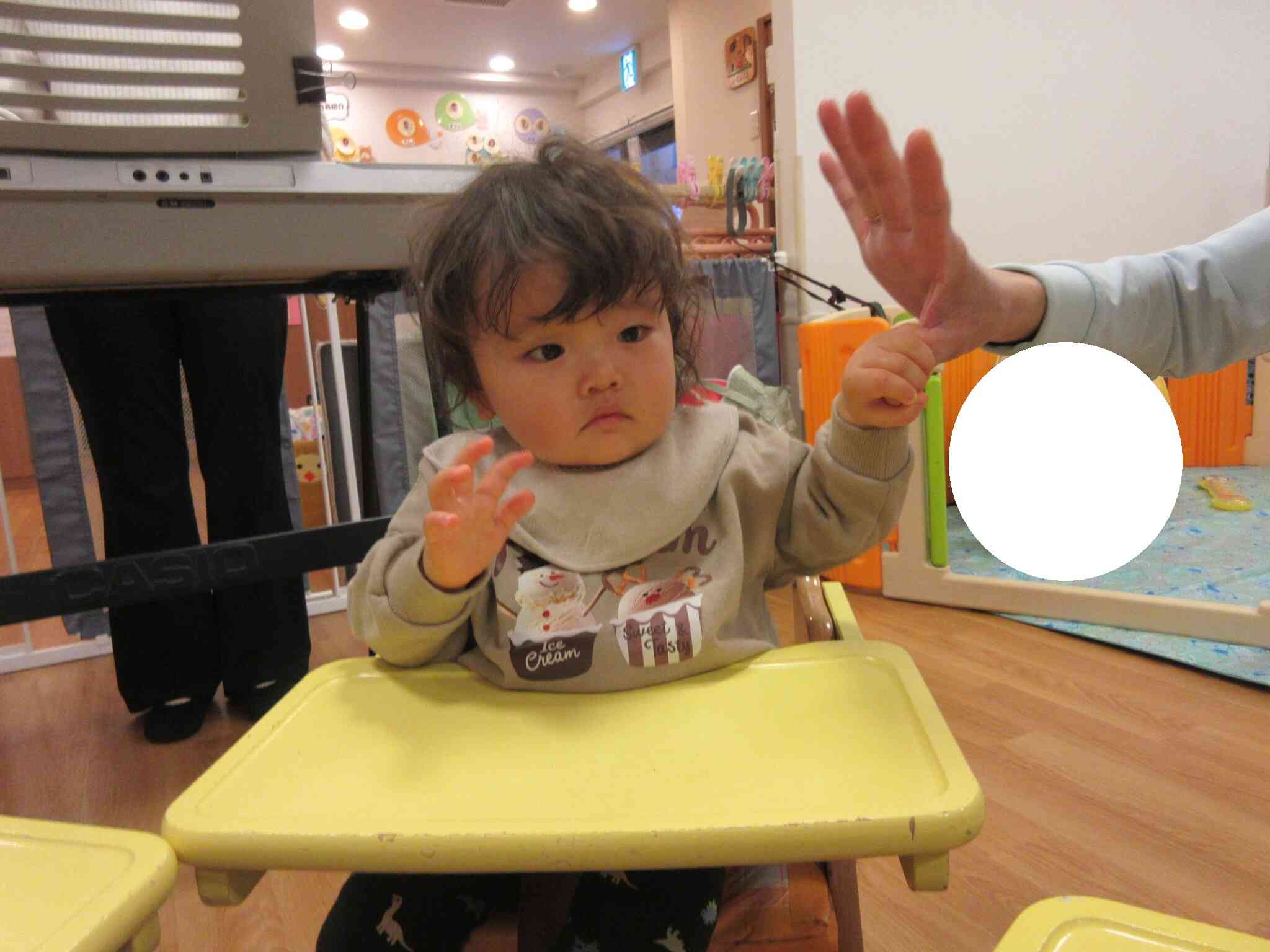 ご挨拶も上手だよ！