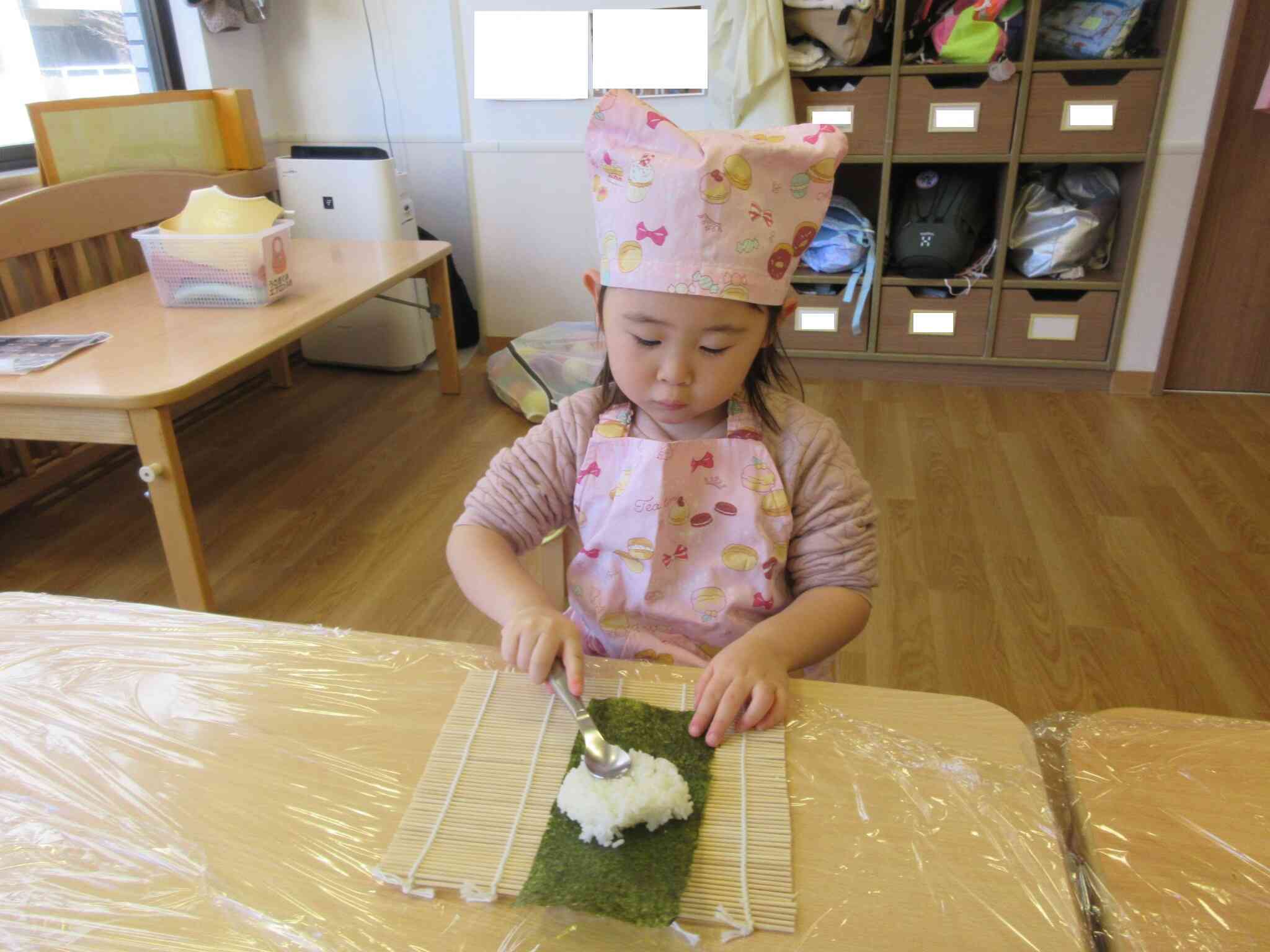 食育活動～恵方巻き作り編～
