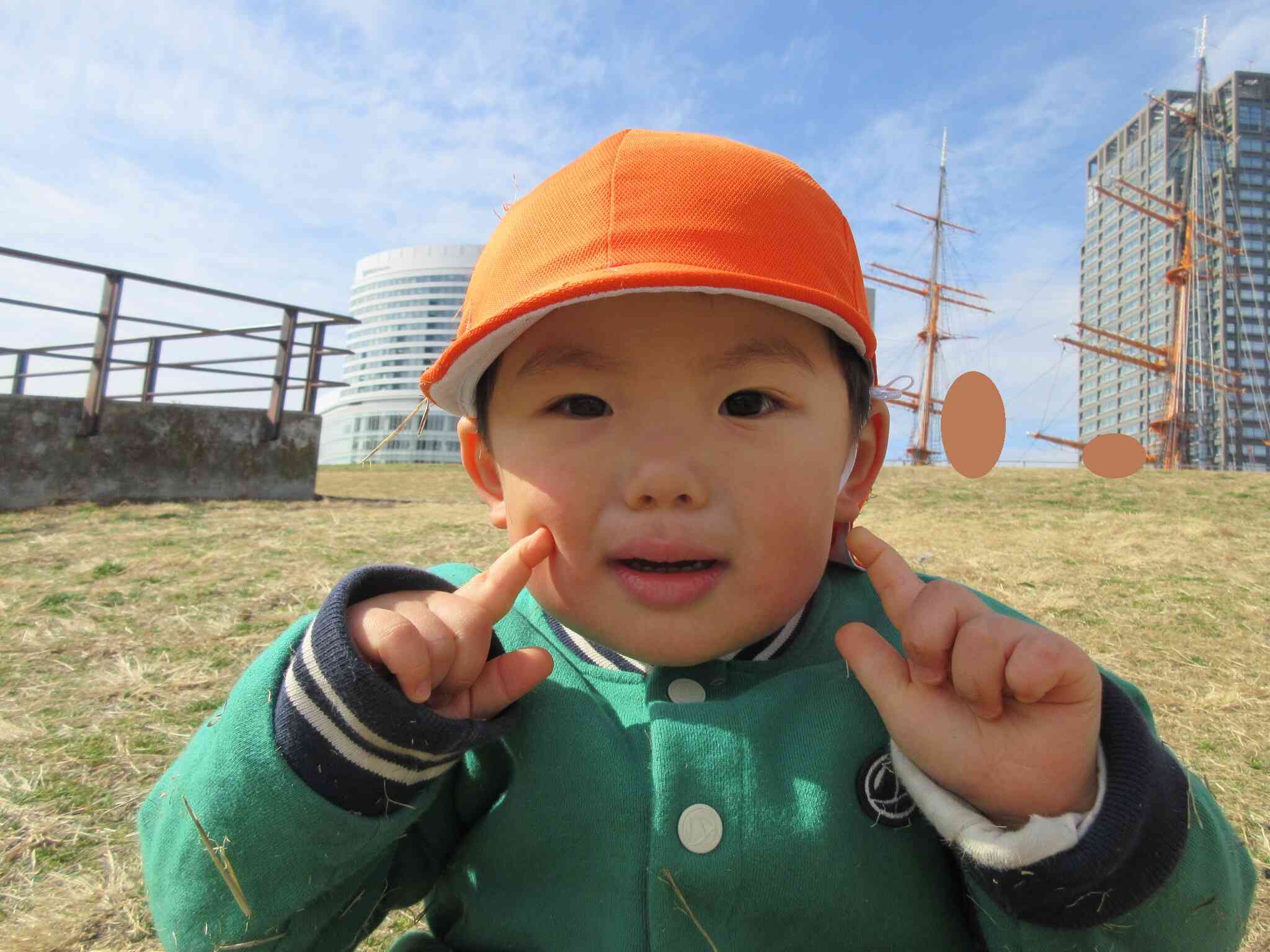 ぼくも撮って～！