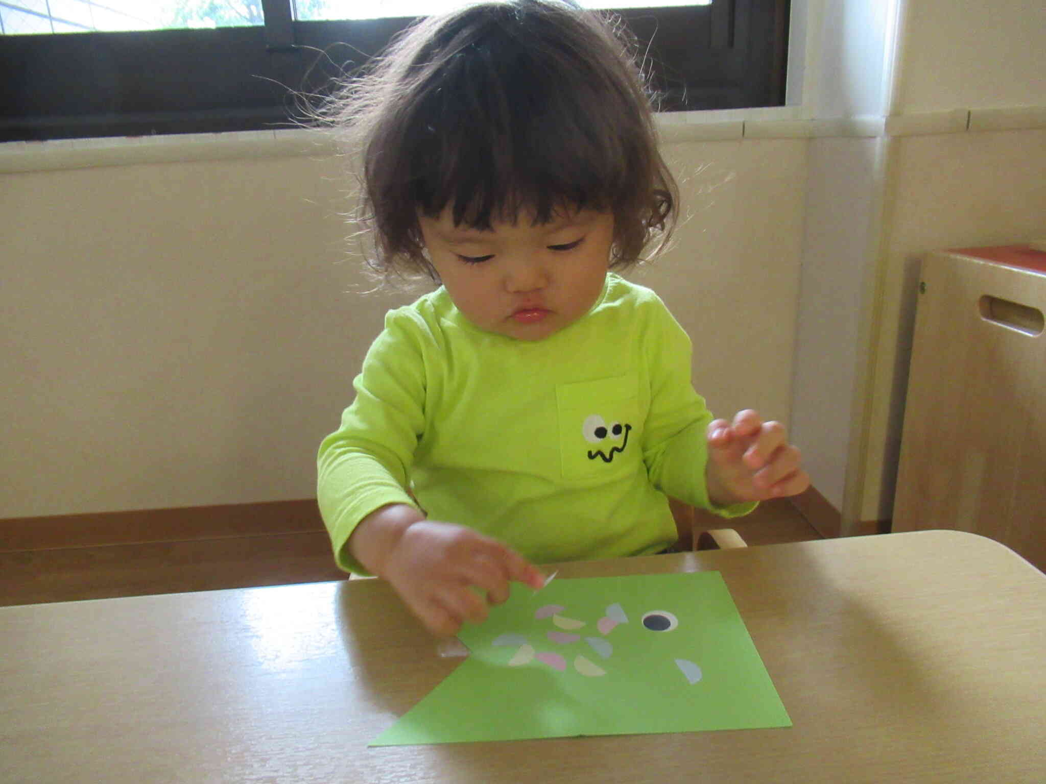 こいのぼり製作(1歳児)