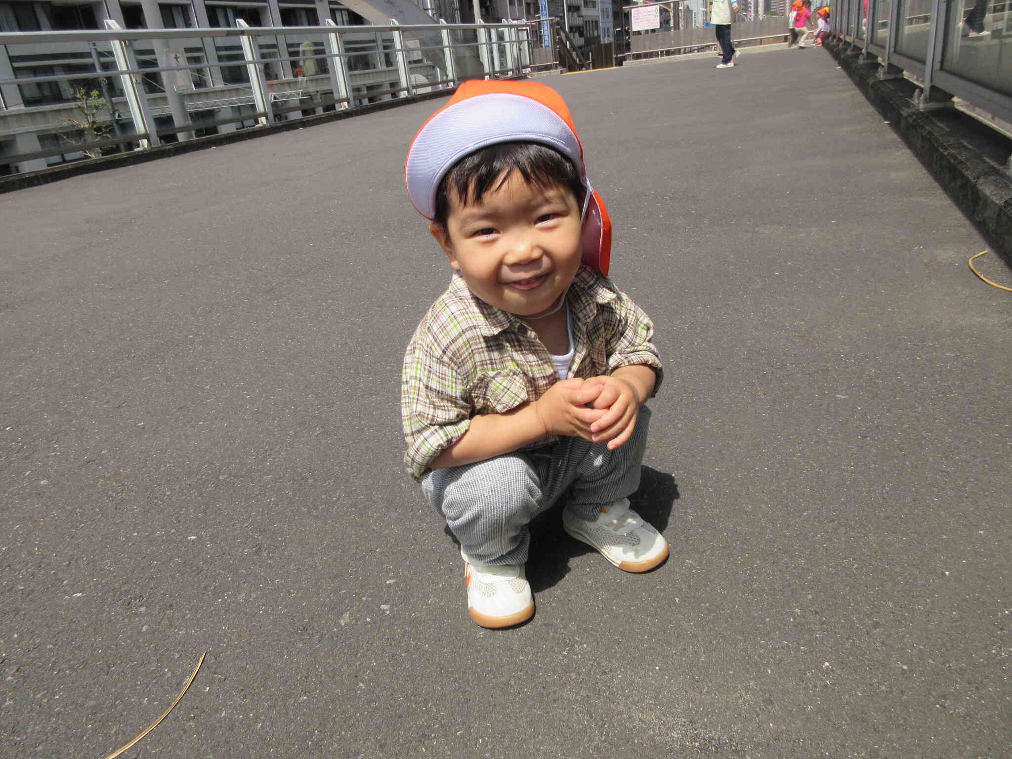 お散歩に行きました！(２歳児)