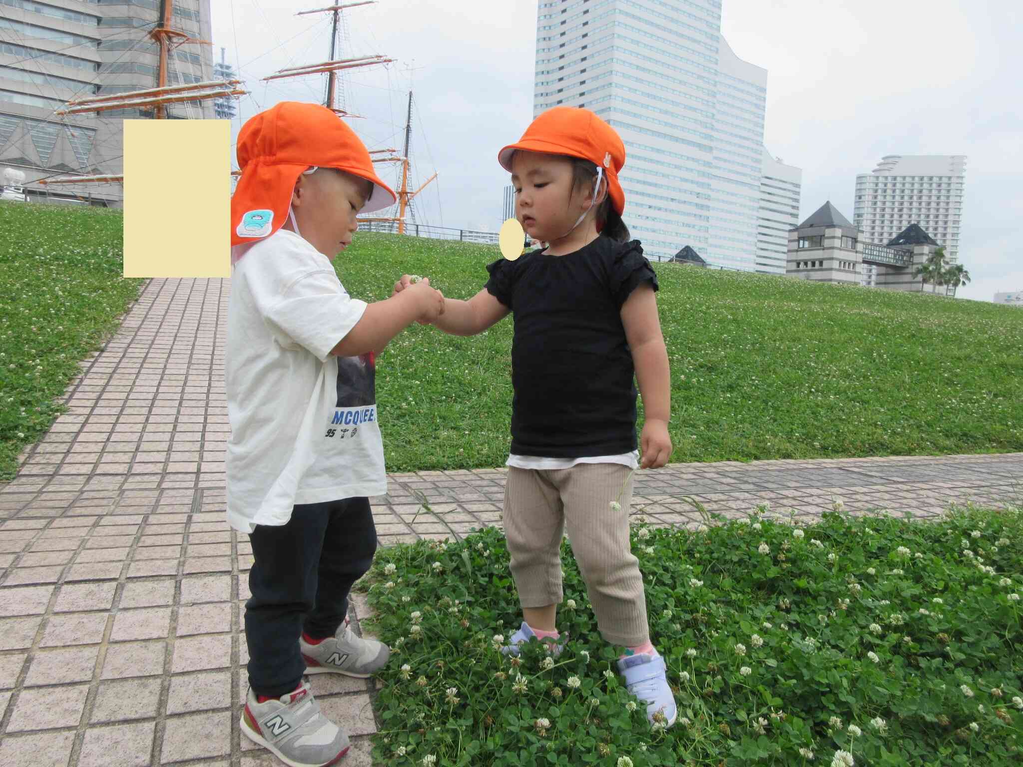 お散歩に行きました！(２歳児)