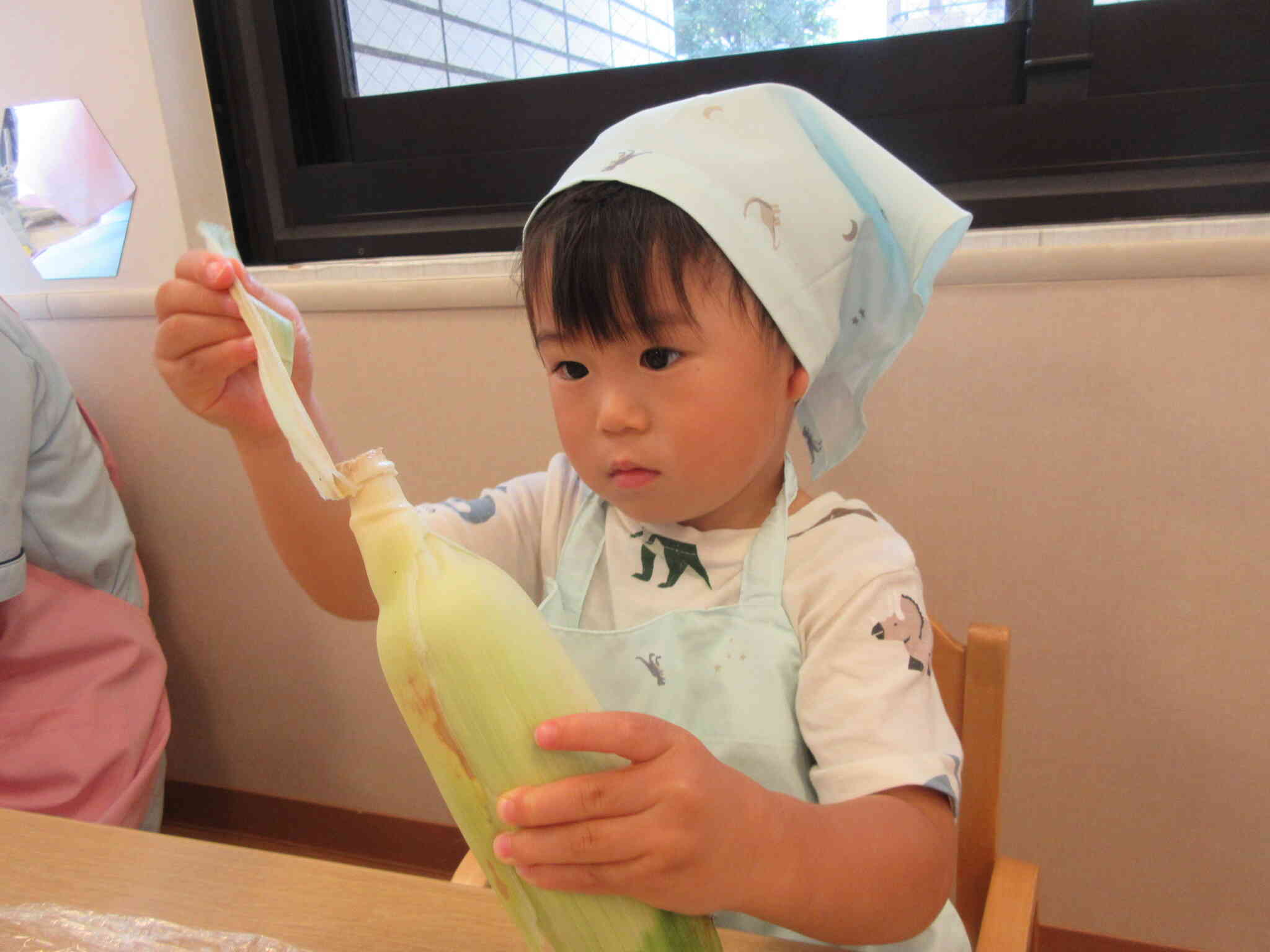 食育をしました！(２歳児)