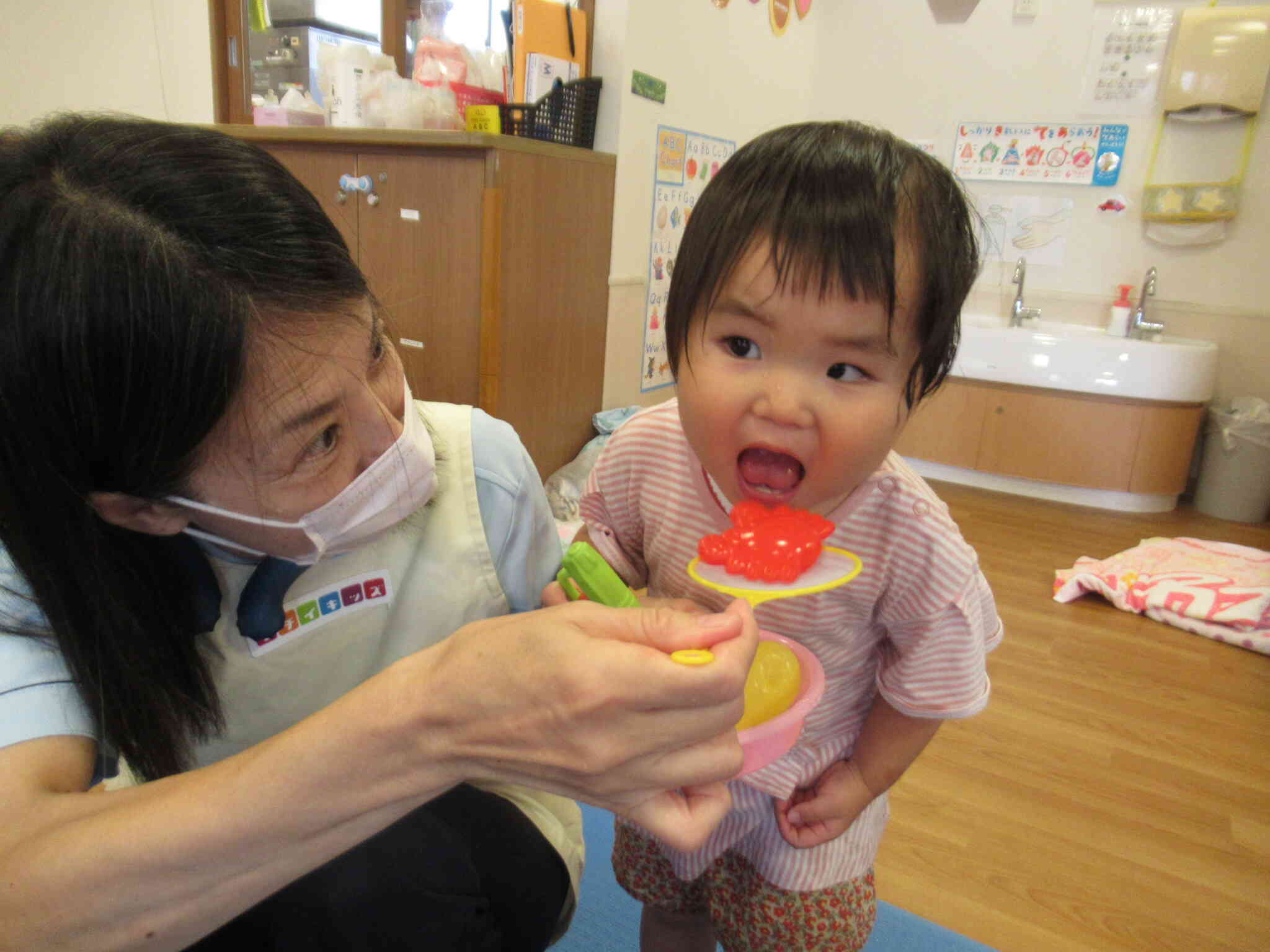 気持ちいいね！(1歳児)