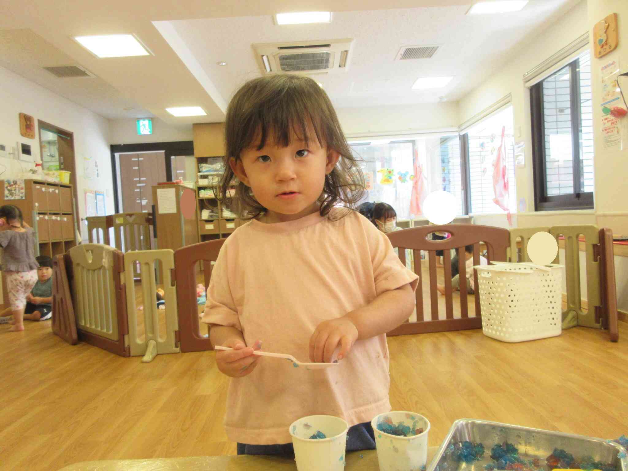 寒天遊び(0.1.2歳児)