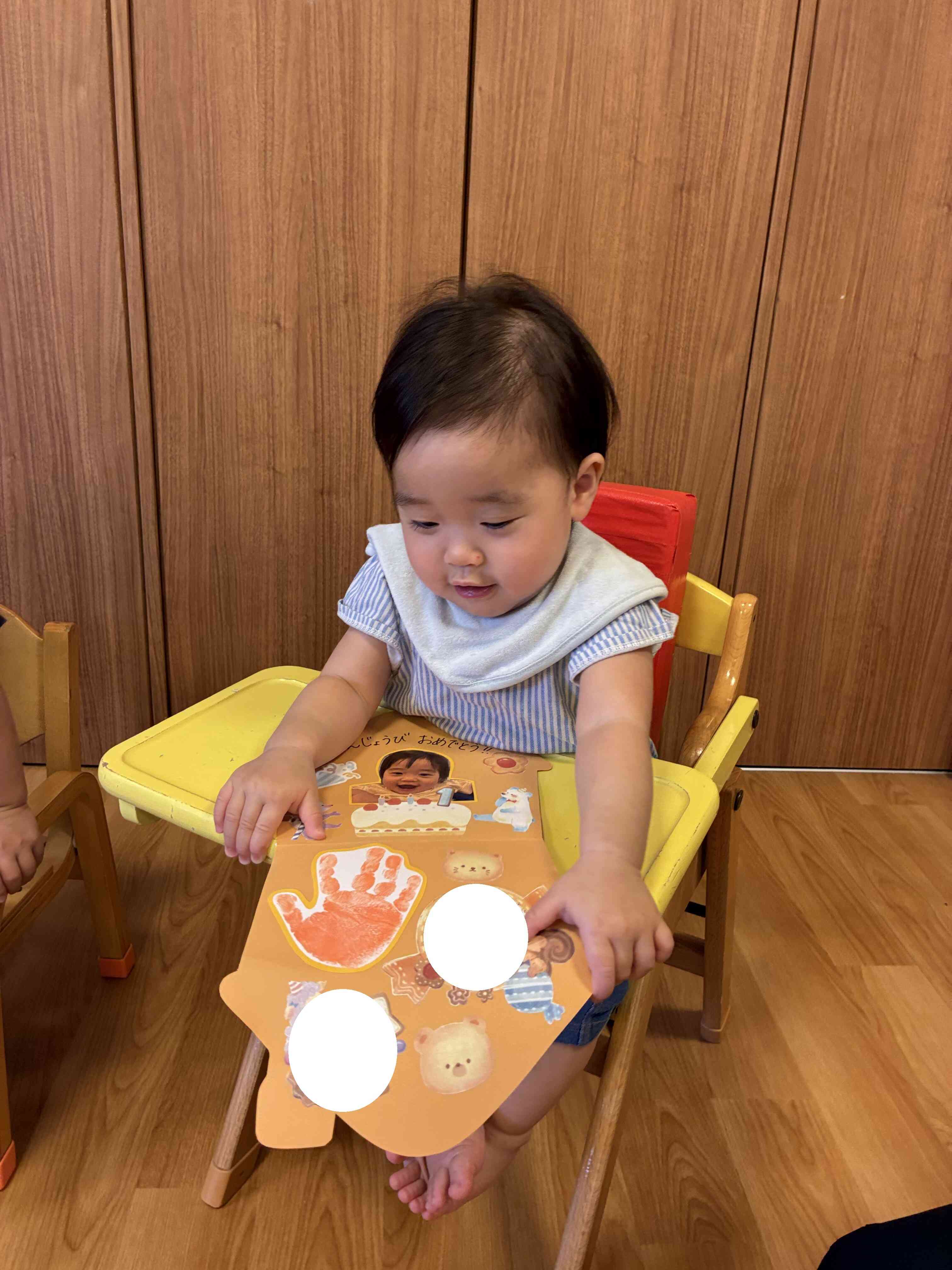 私は1歳になったよ！