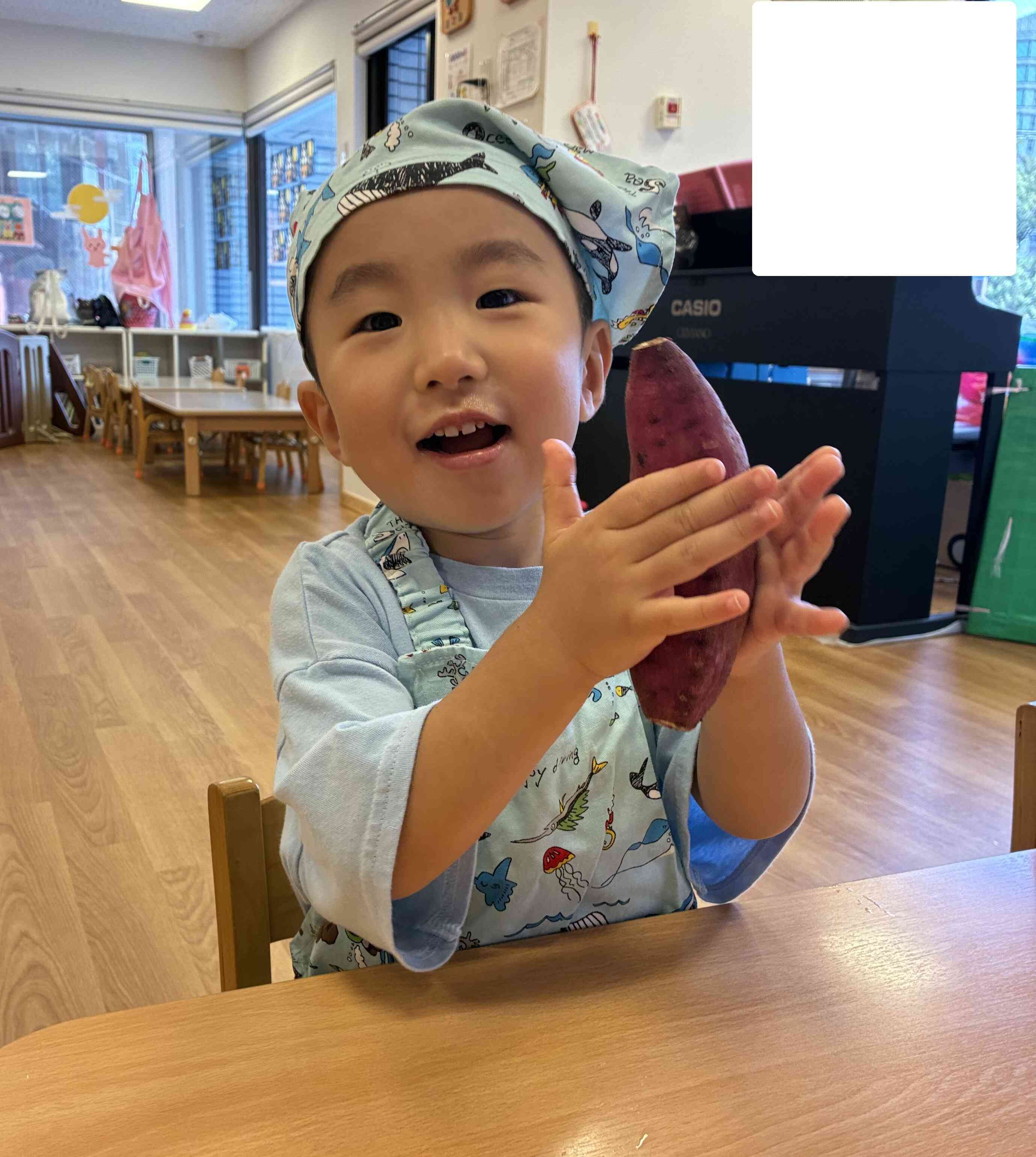 食育をしました！(２歳児)