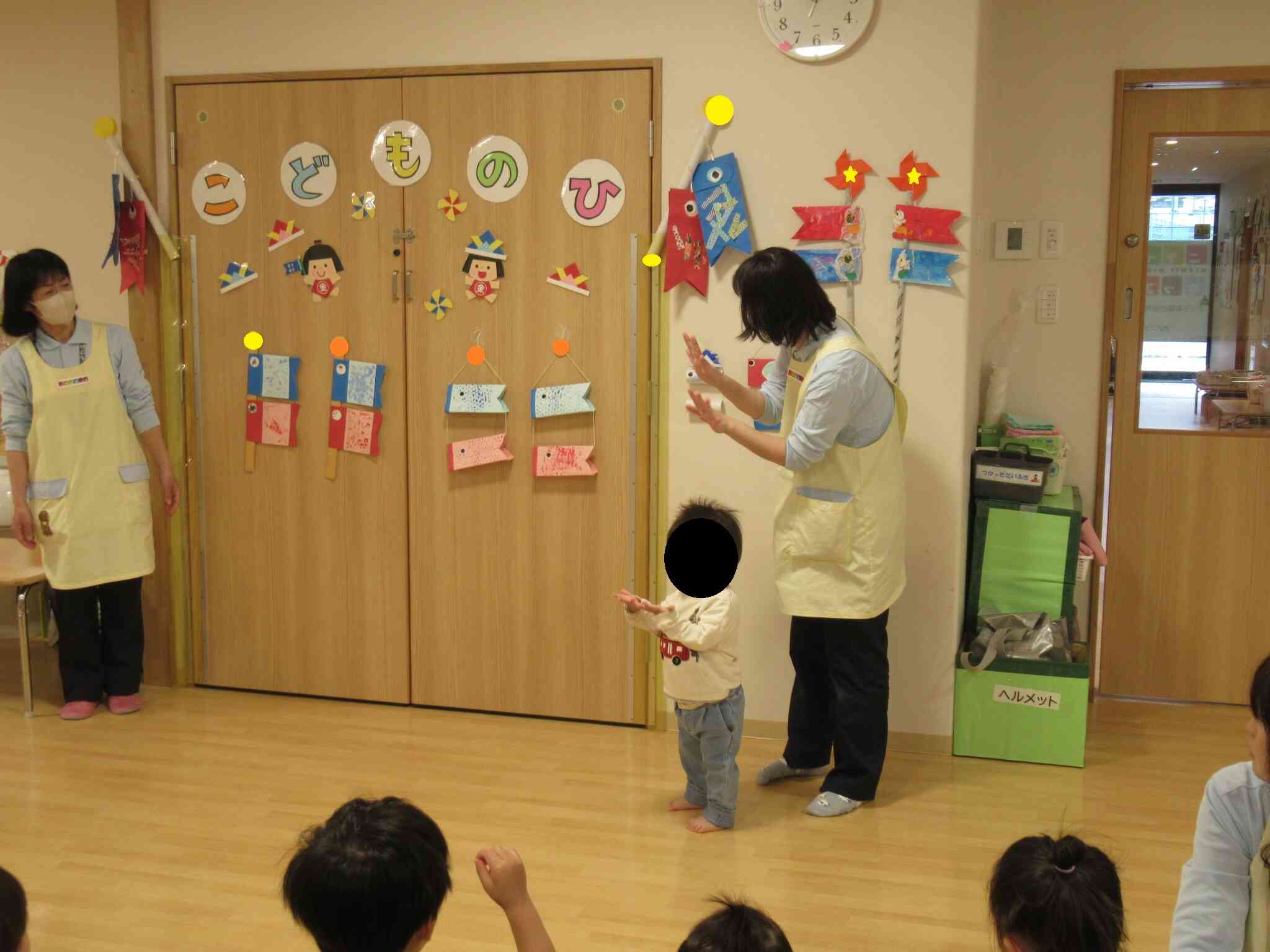 あひる組さん（1歳）さんの作品紹介です。