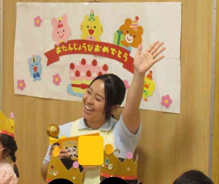 お誕生日会の質問コーナーは大盛り上がり!