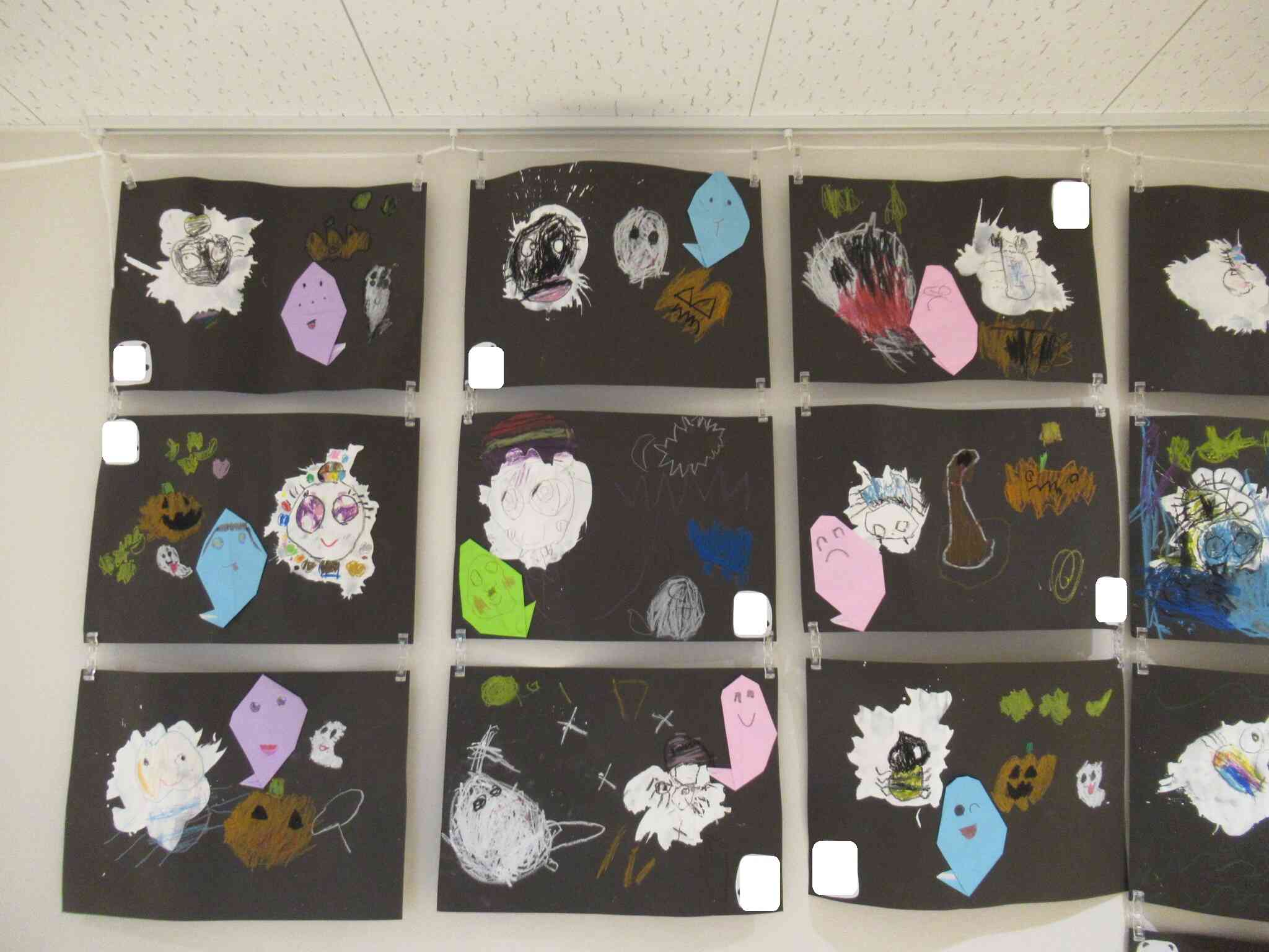 ハロウィン製作～ぱんだ組　４歳児