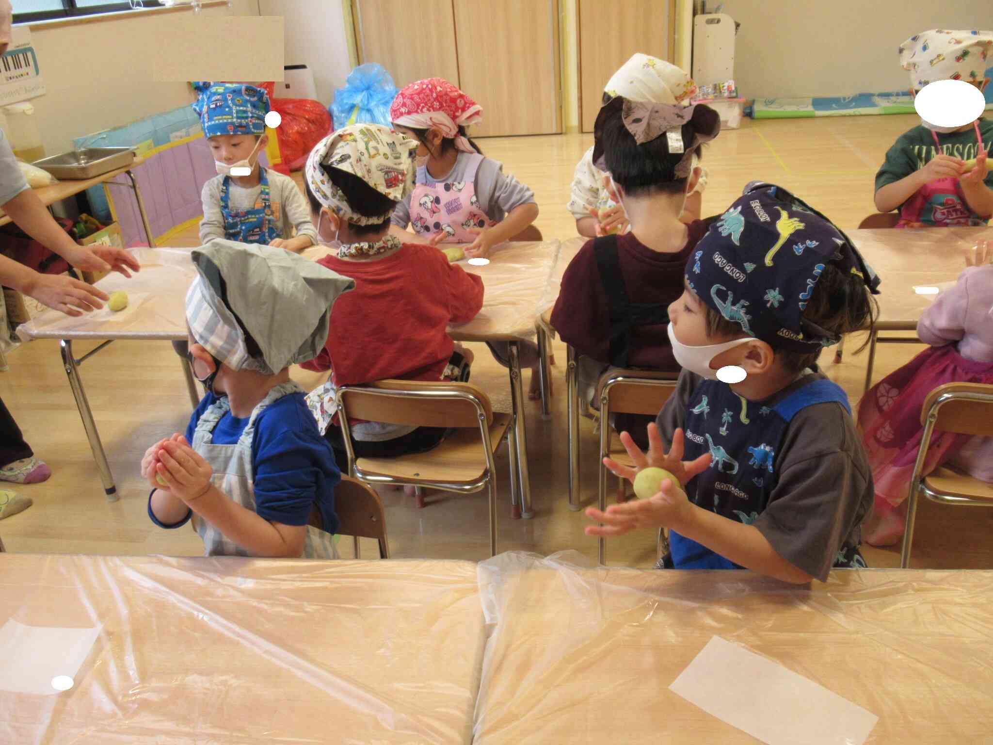 見本を見ながら・・・