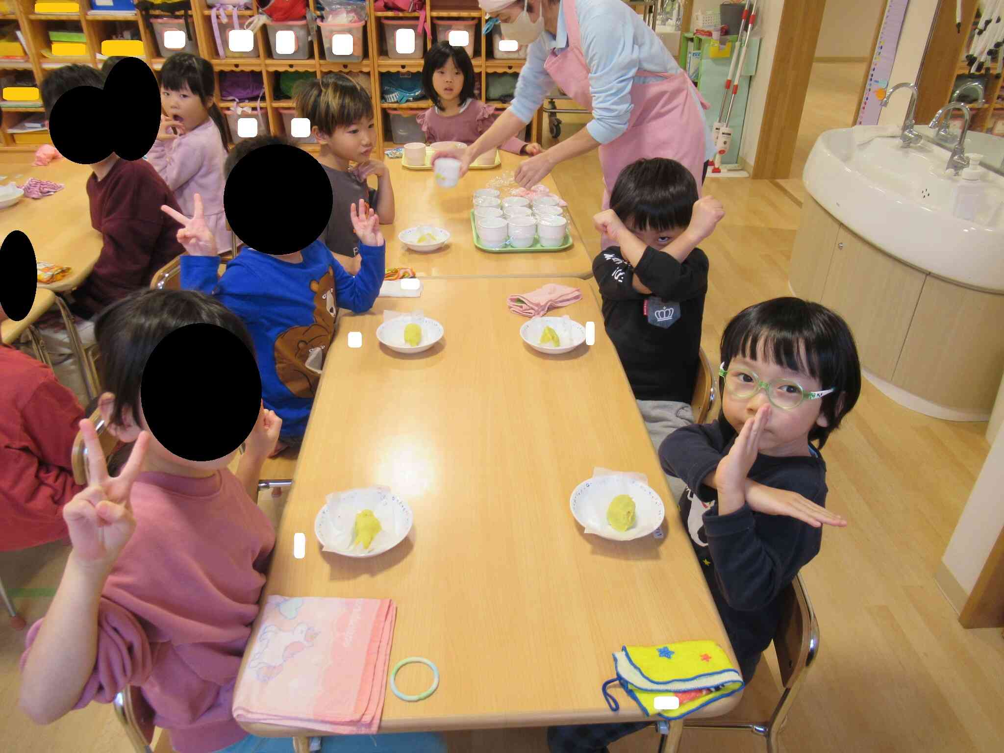 スイートポテトができたよ