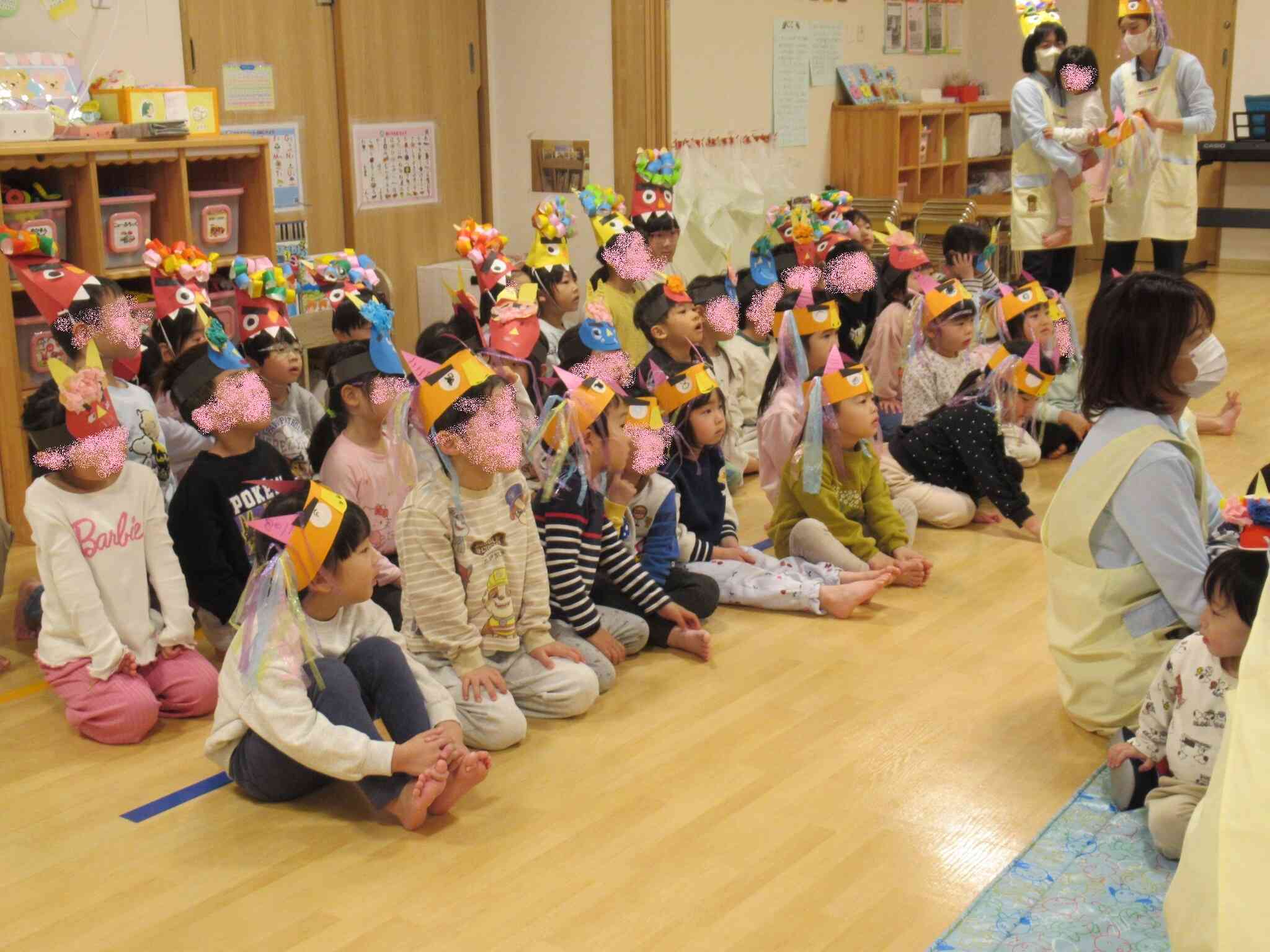 たくさんの鬼さんが大集合