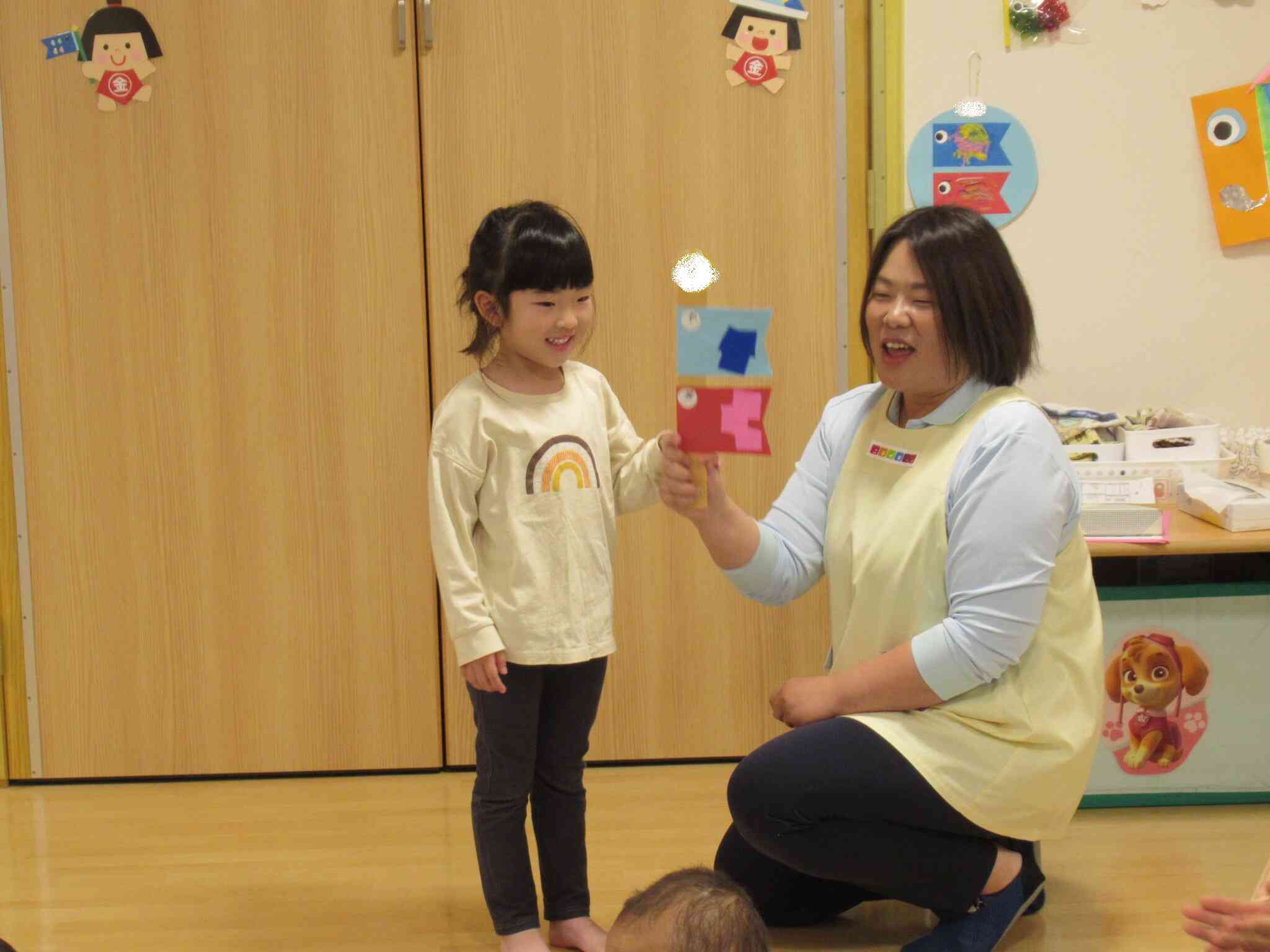 小さいおともだちも誕生会に参加しています。