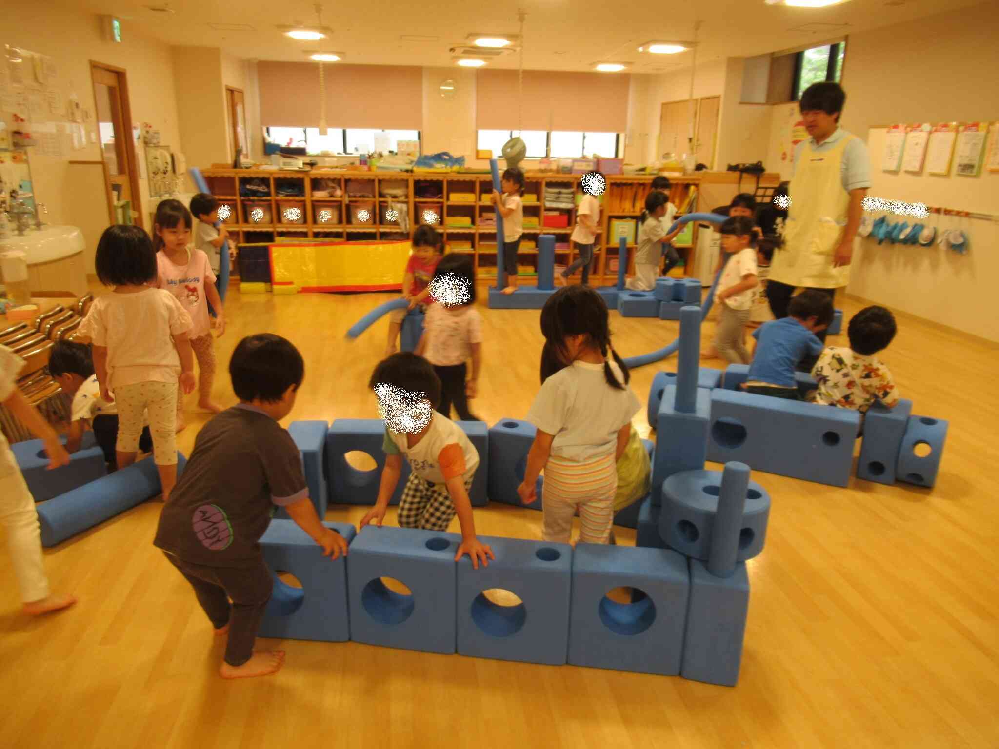 大型ブロック（3歳児、4歳児、5歳児）