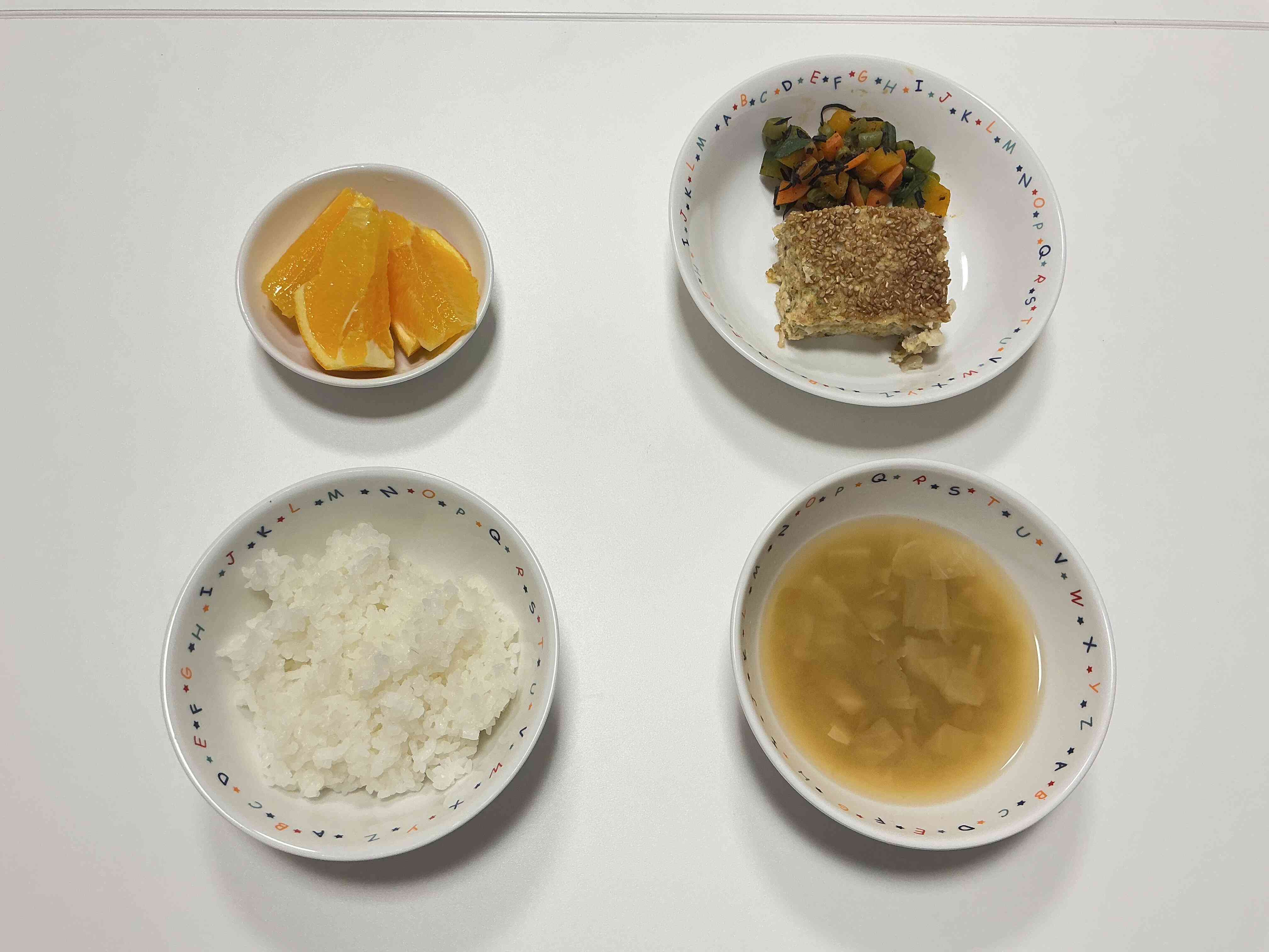 8月のおもいっきり給食