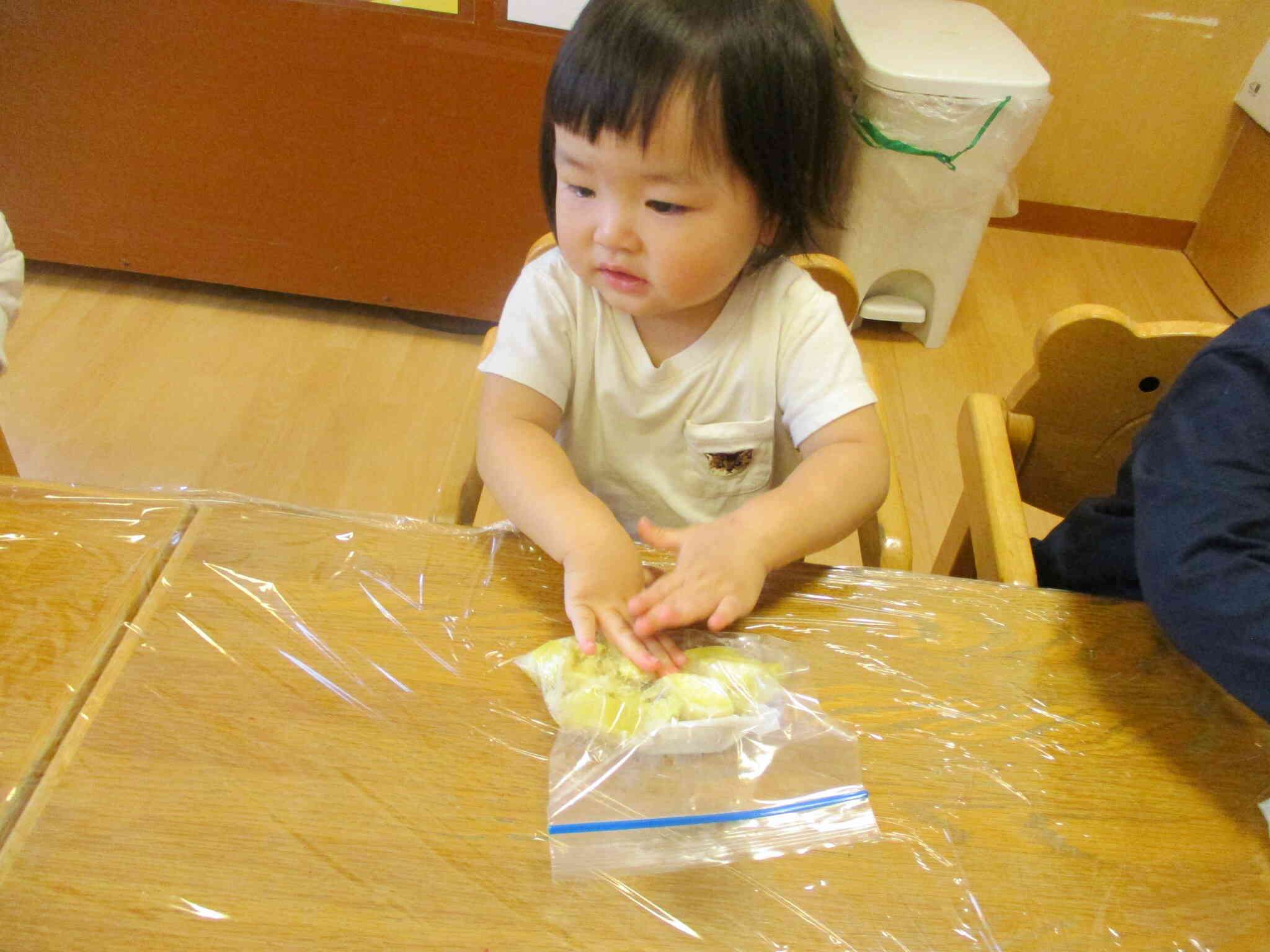 さつまいもつぶせるかな？