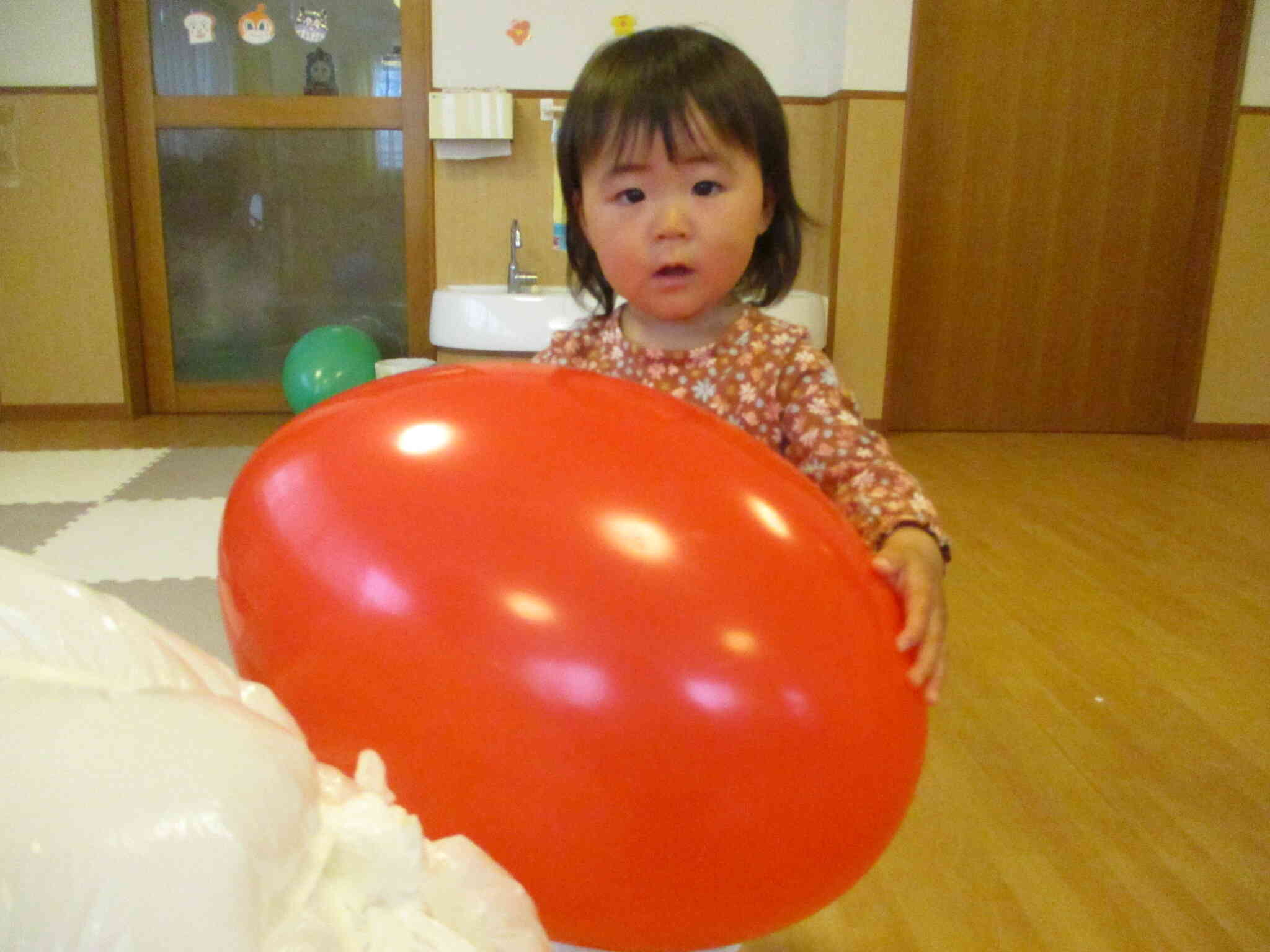 風船遊び