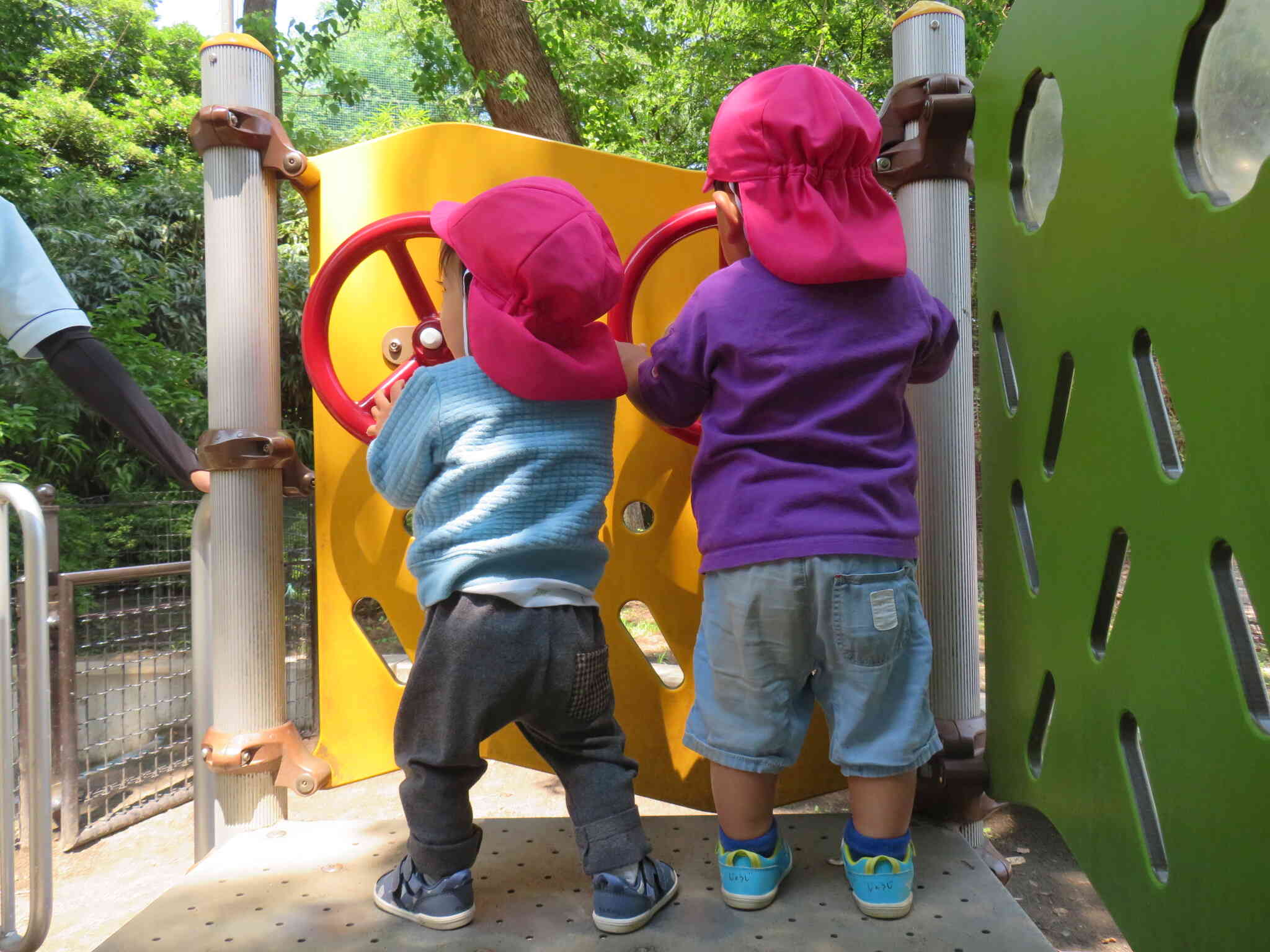 ハンドル回してGO！GO！