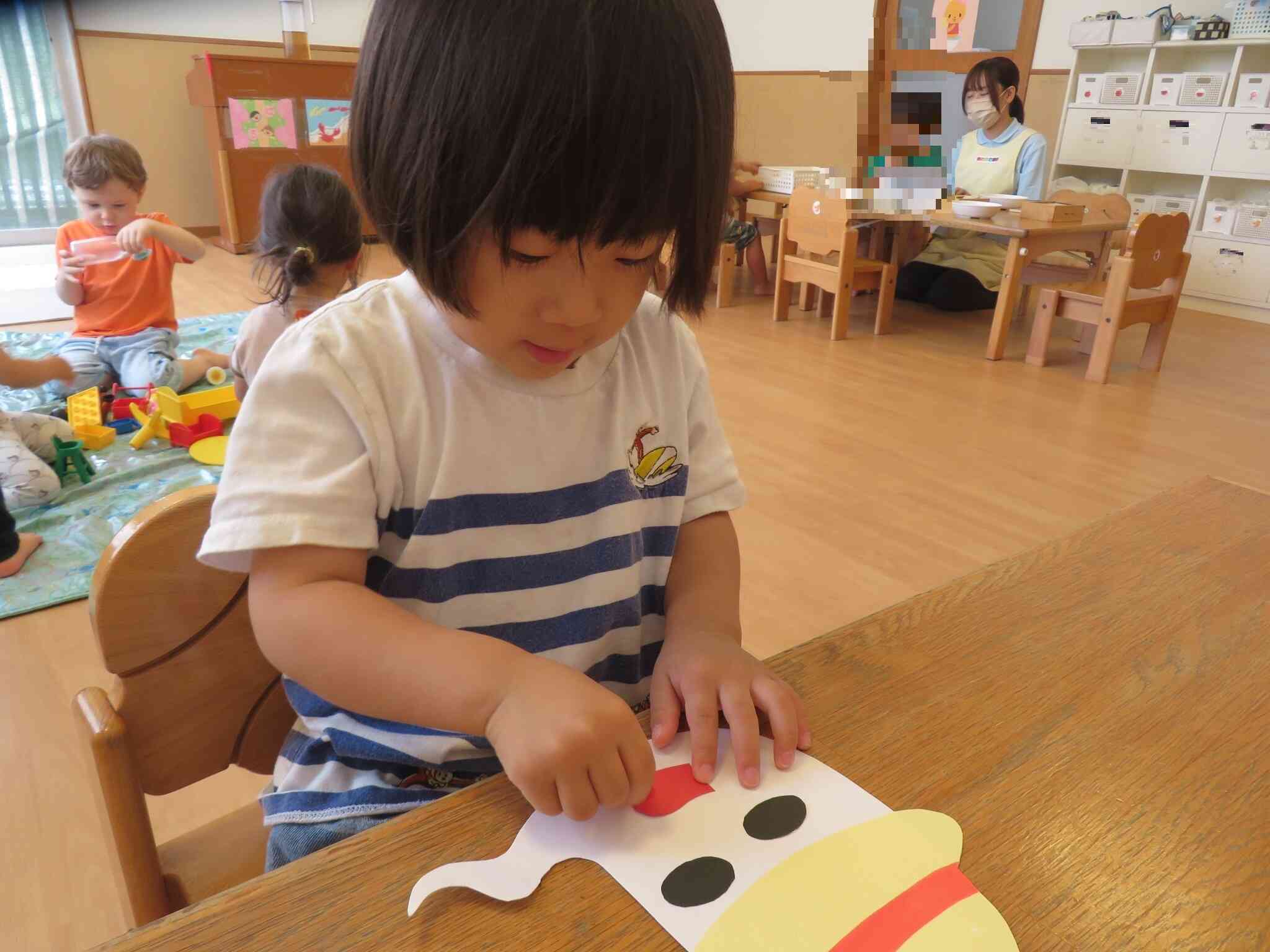 “のり”の量は多すぎても少なすぎてもダメだ。難しいな。