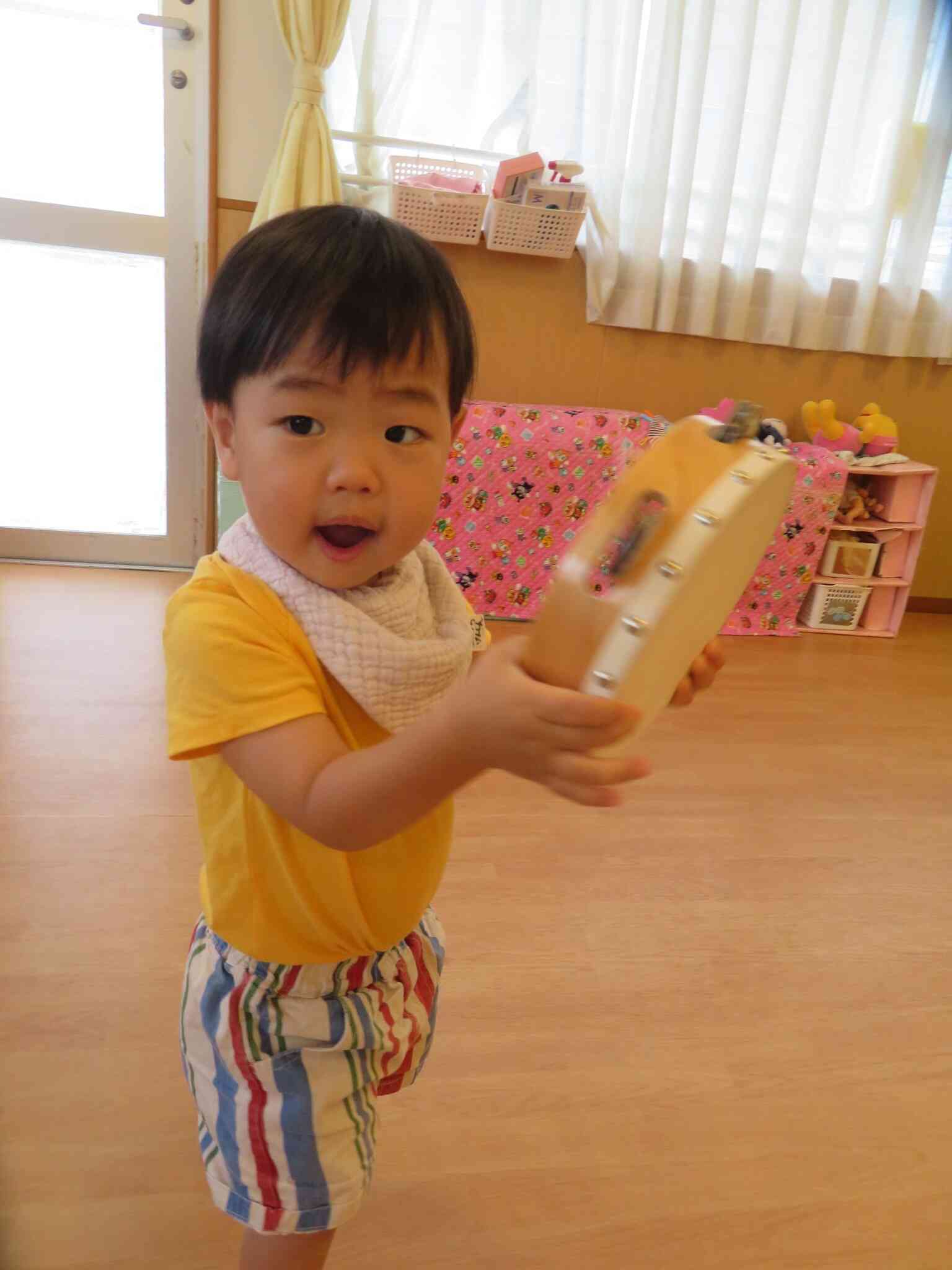 リズムに合わせて！
