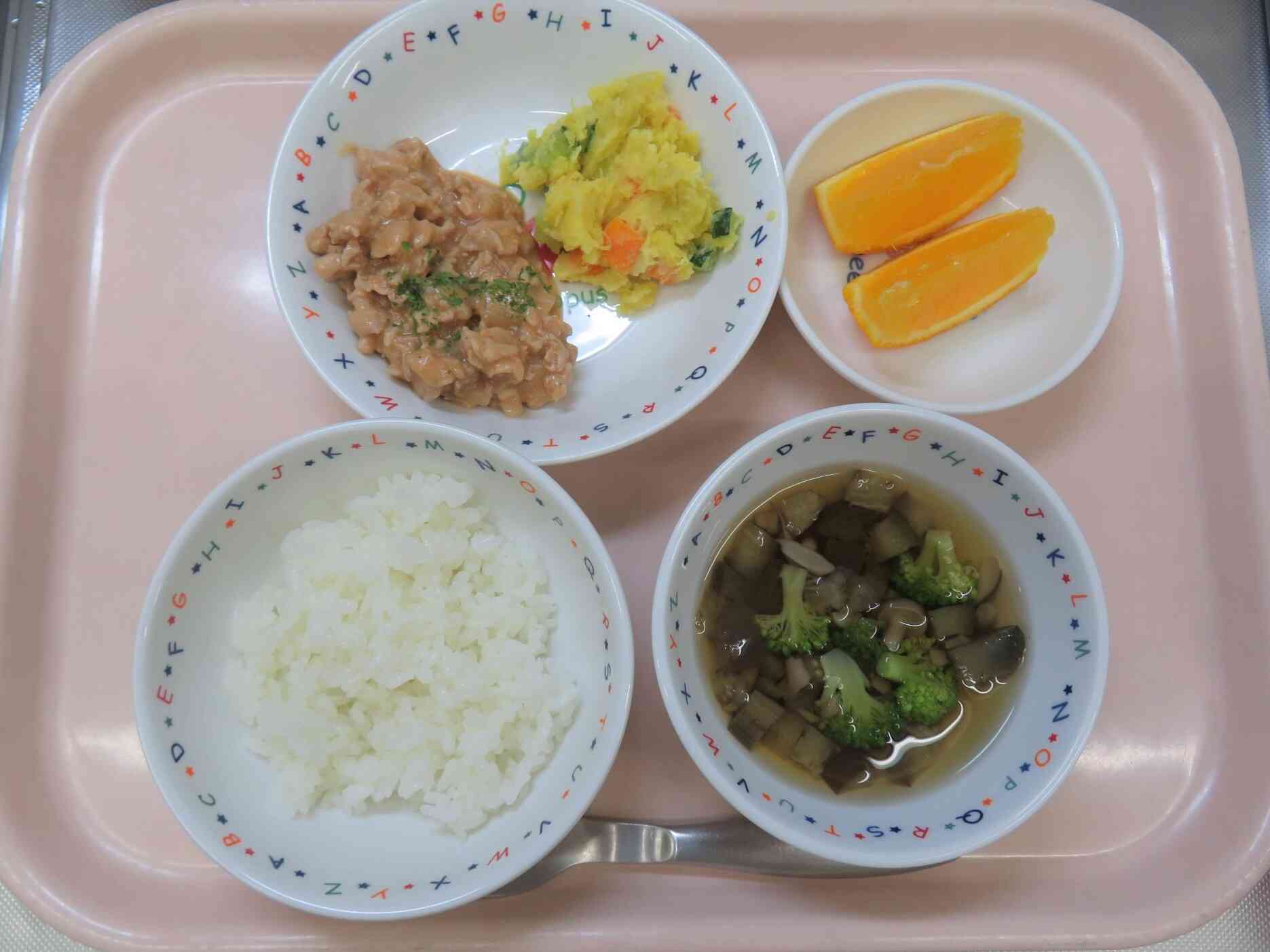 8月の給食