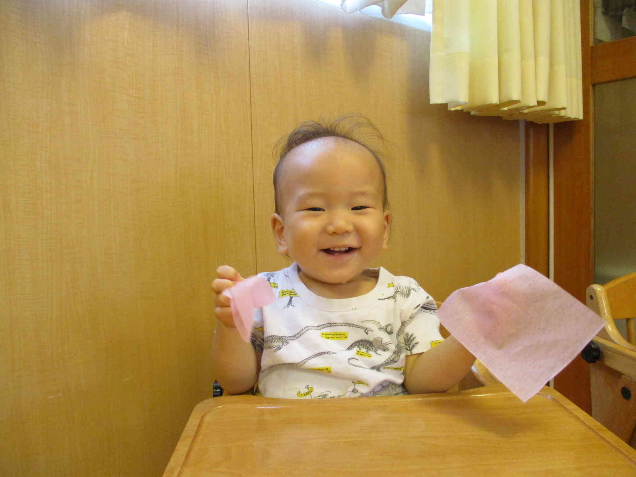 お花紙を…