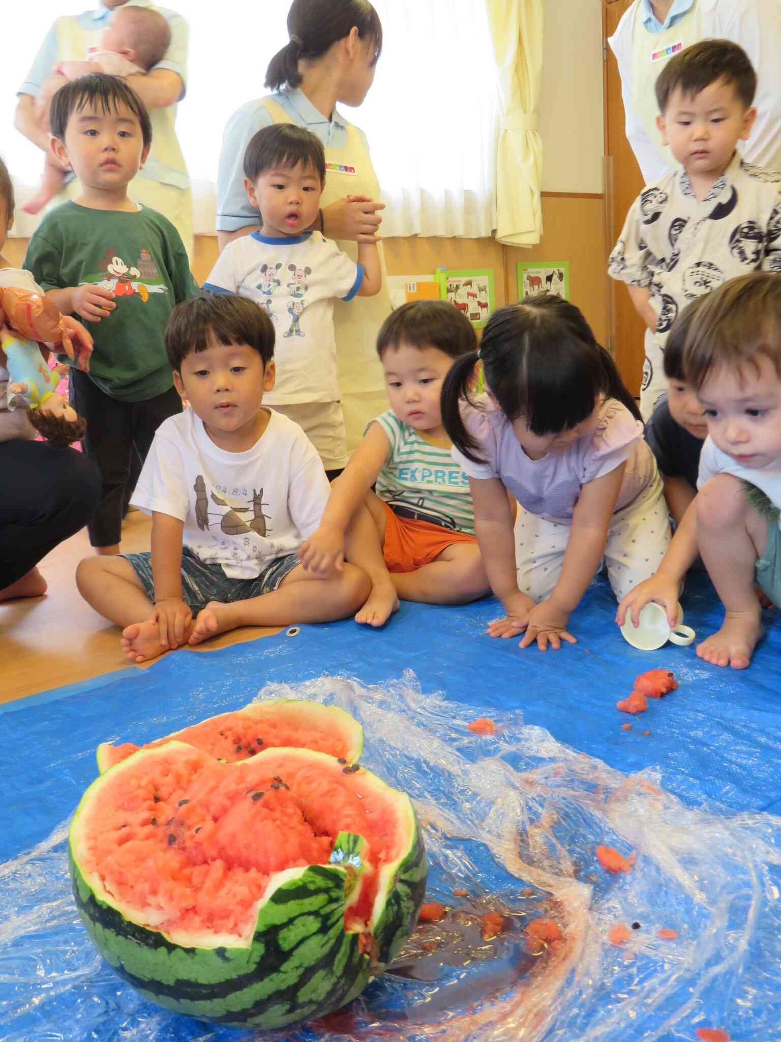 甘い匂いがするね！