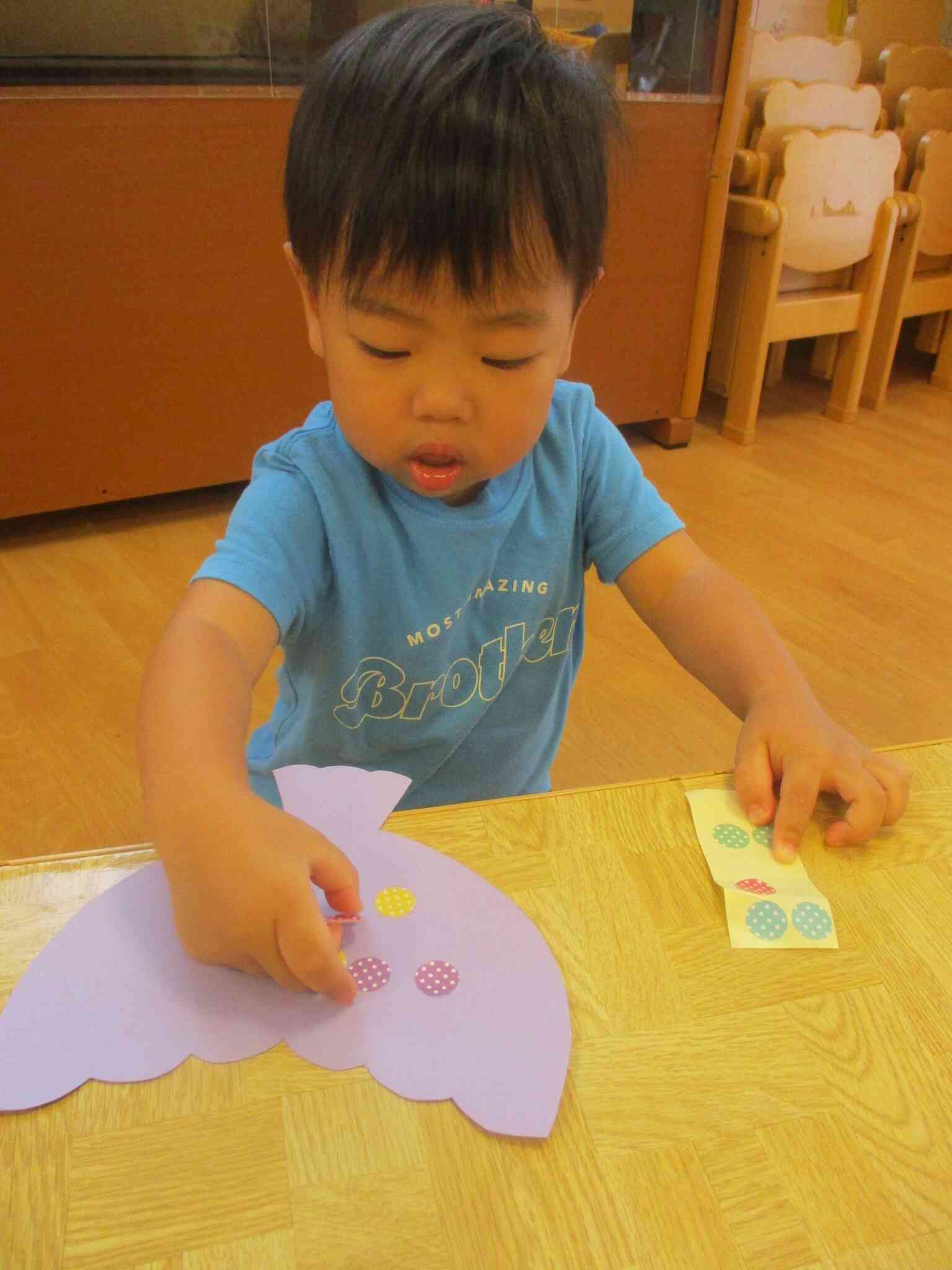 きれいに出来てきたよ！