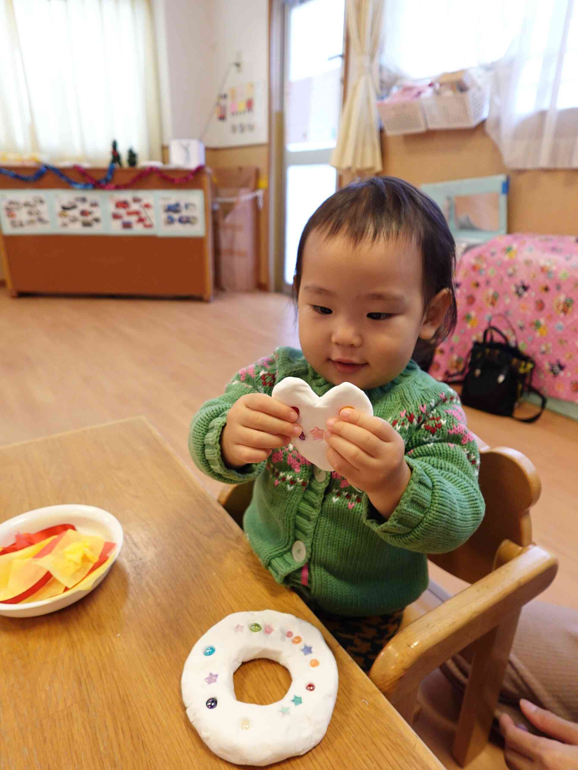 ハートの形もできちゃった！