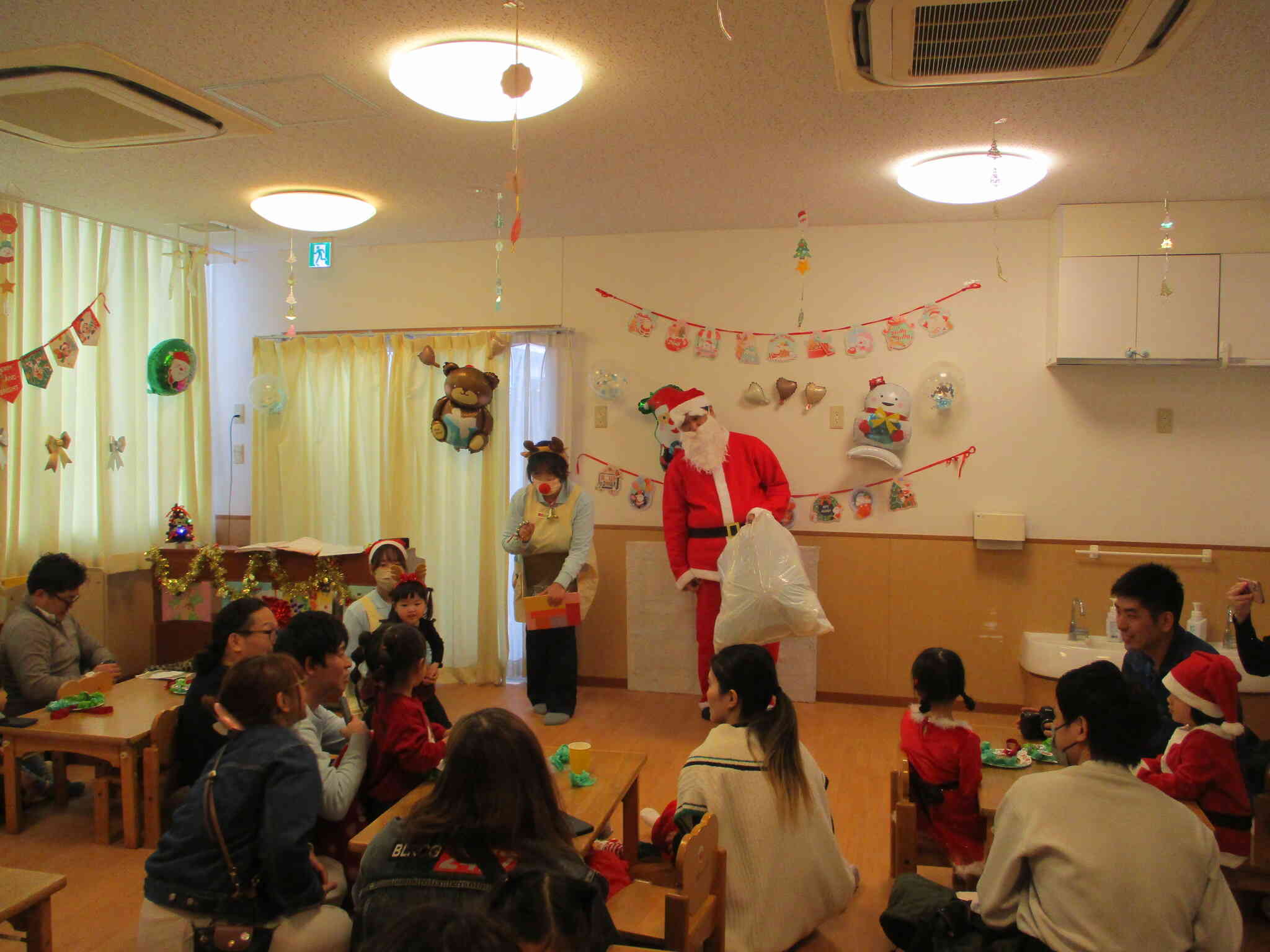 サンタさんが来た～！