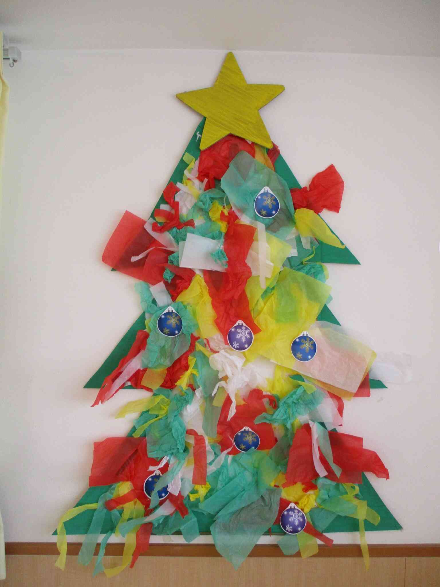 クリスマスツリーができた！