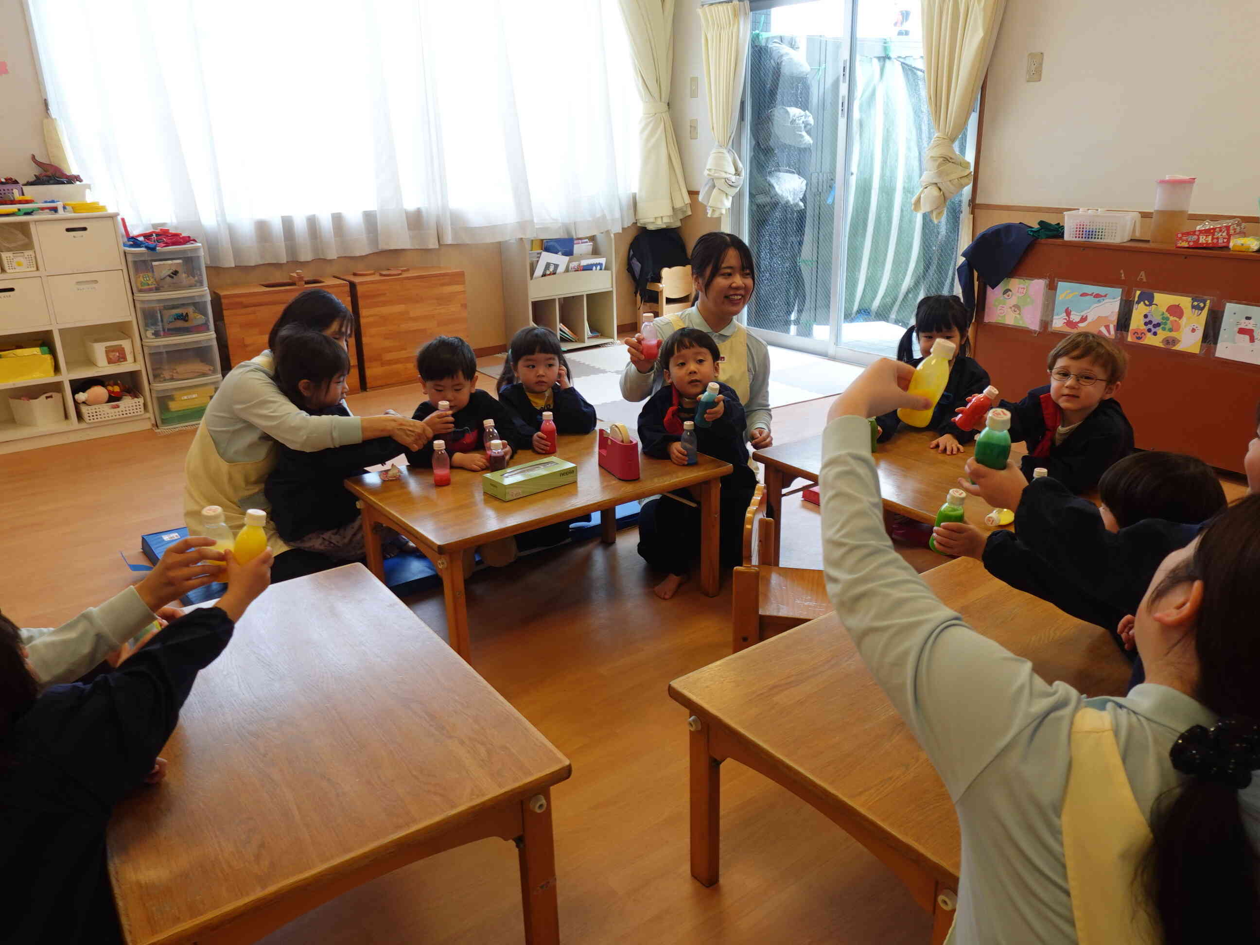 いろんな色ができた！