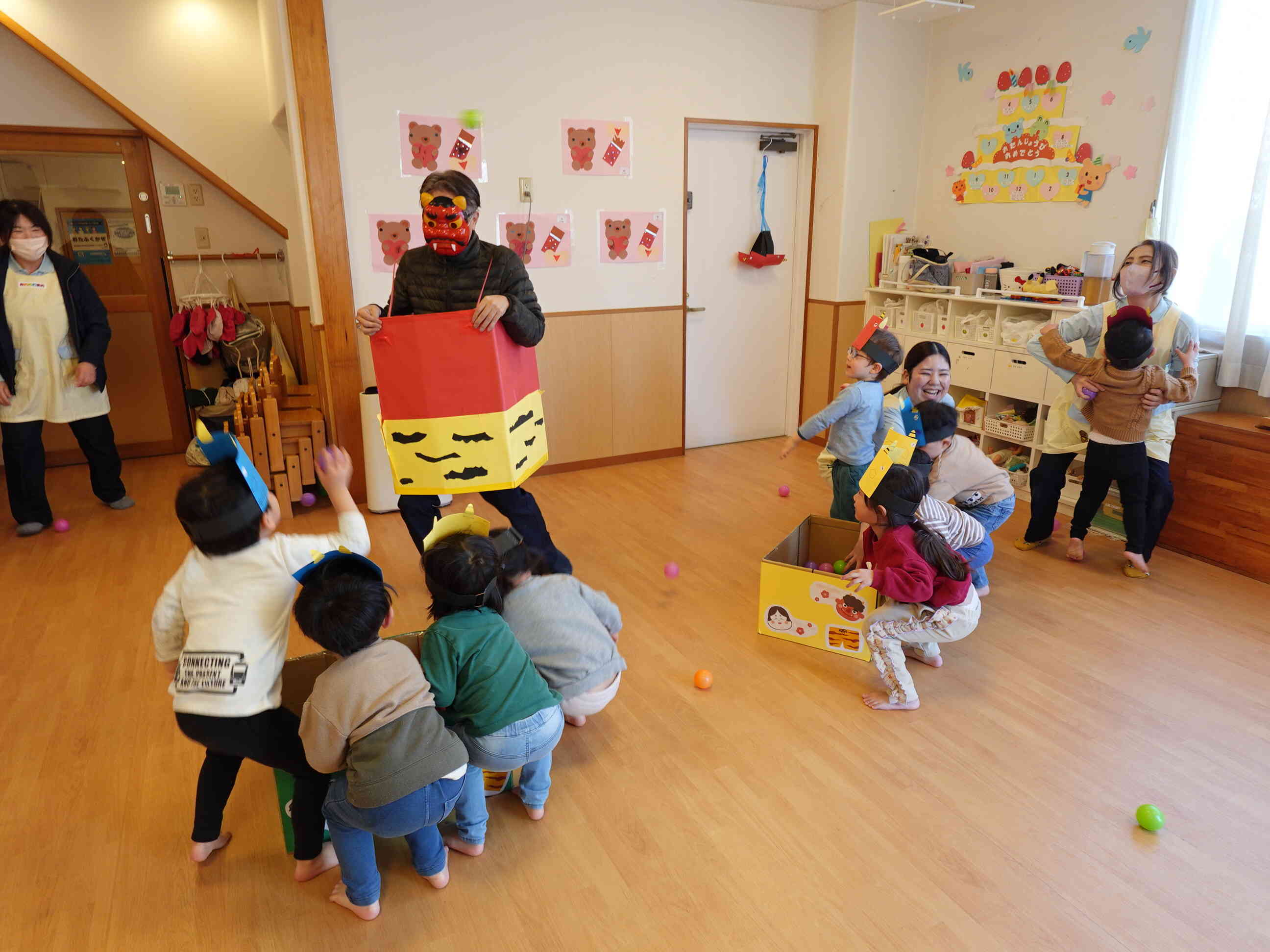 まだまだボールはあるぞ！