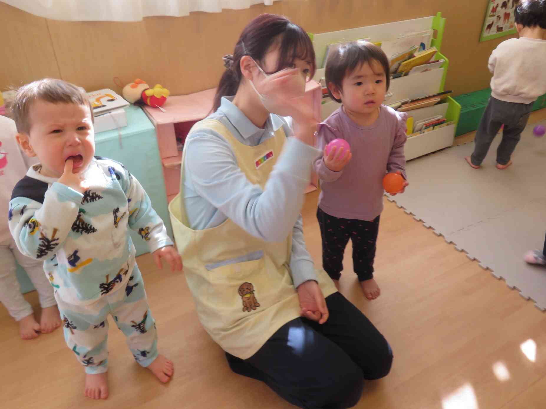 先生と一緒にやるぞ！