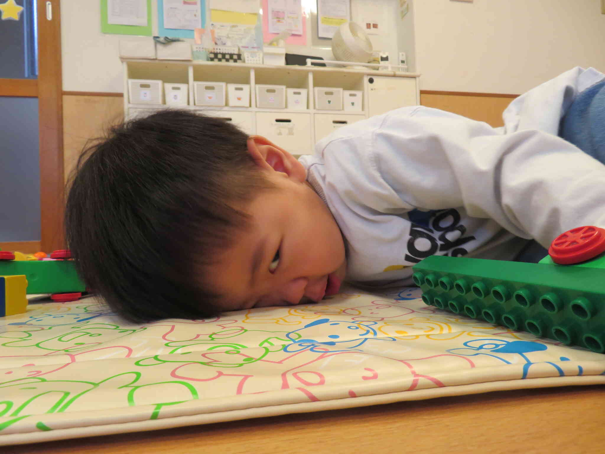 見ないでよ～。恥ずかしいよ～。
