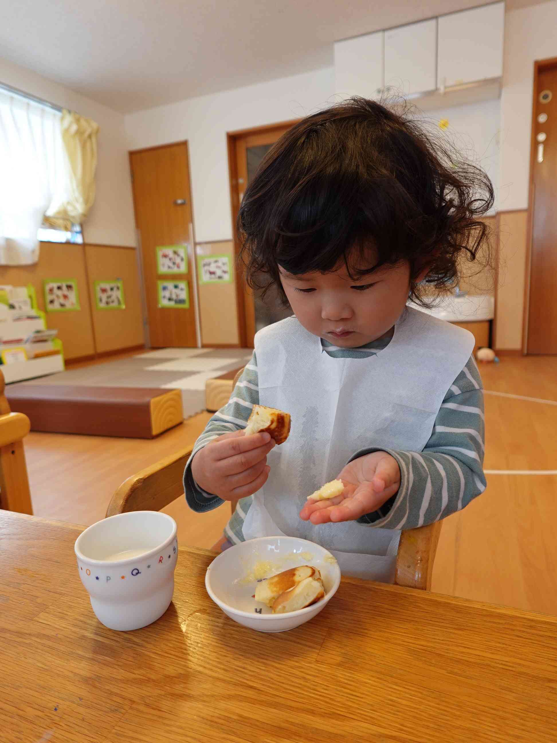 バターをたっぷり乗せようかな