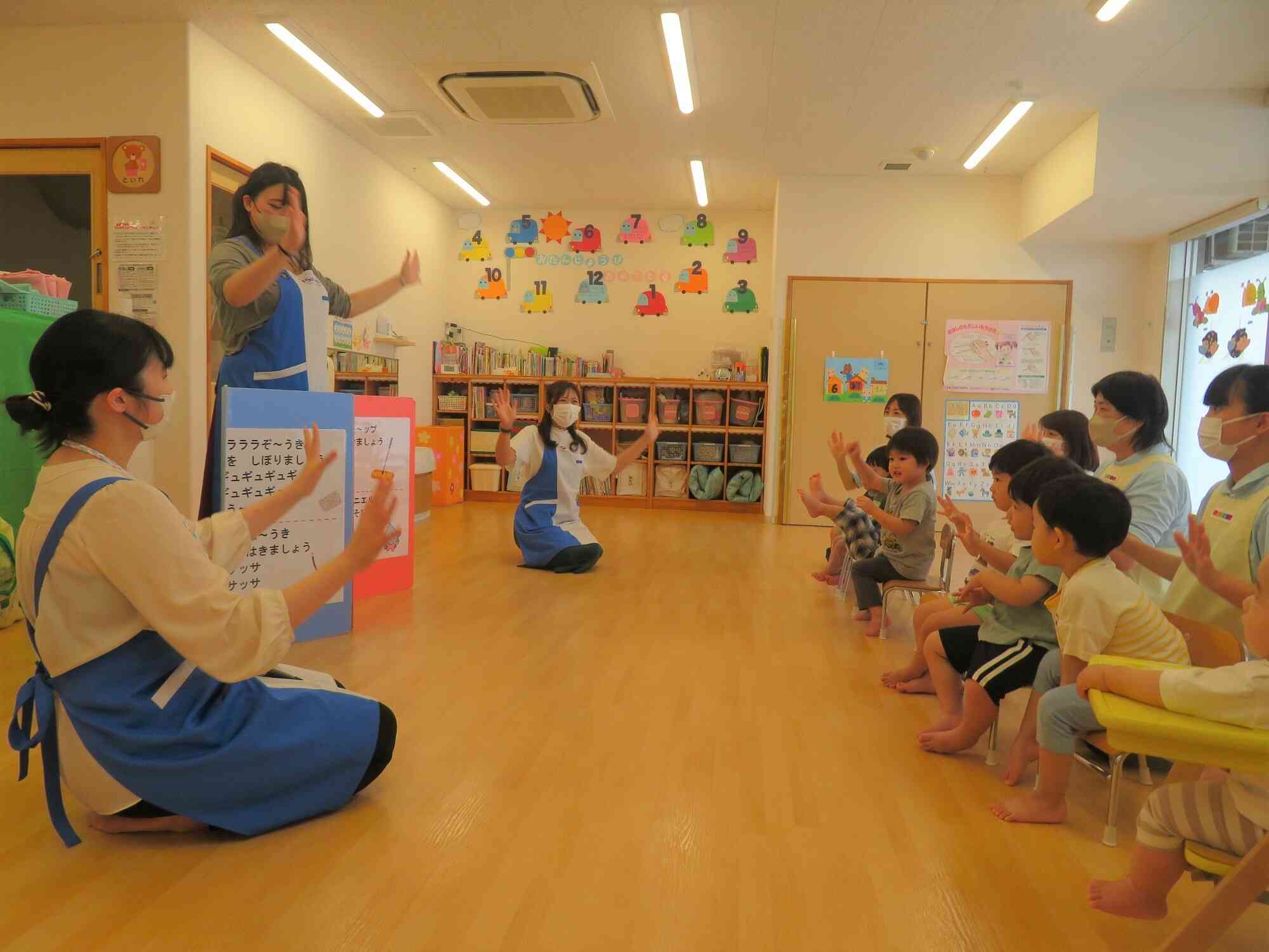 楽しくお掃除をしましょう♬