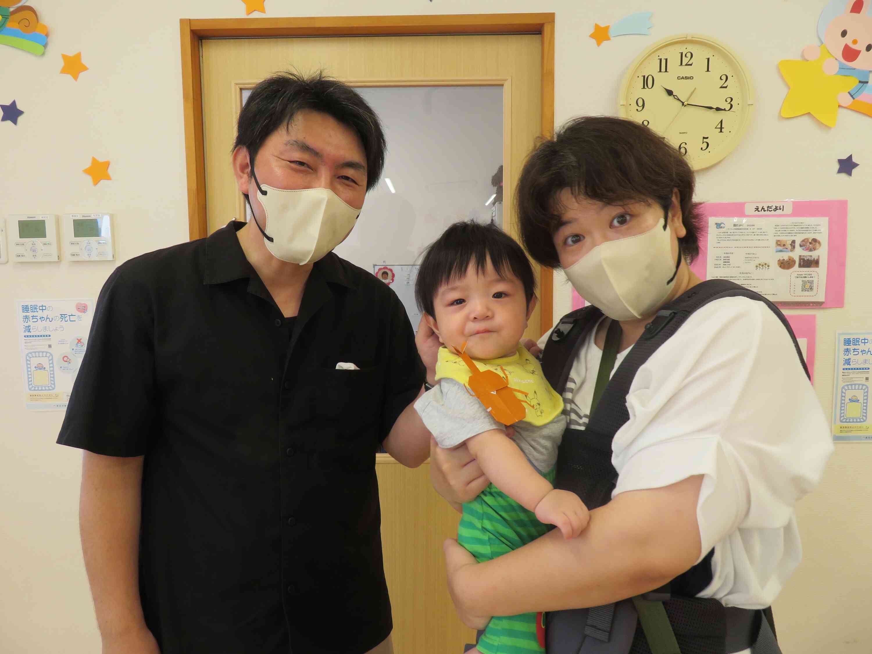 今日はお友だちも遊びに来てくれました。お楽しみ会楽しかったね♪