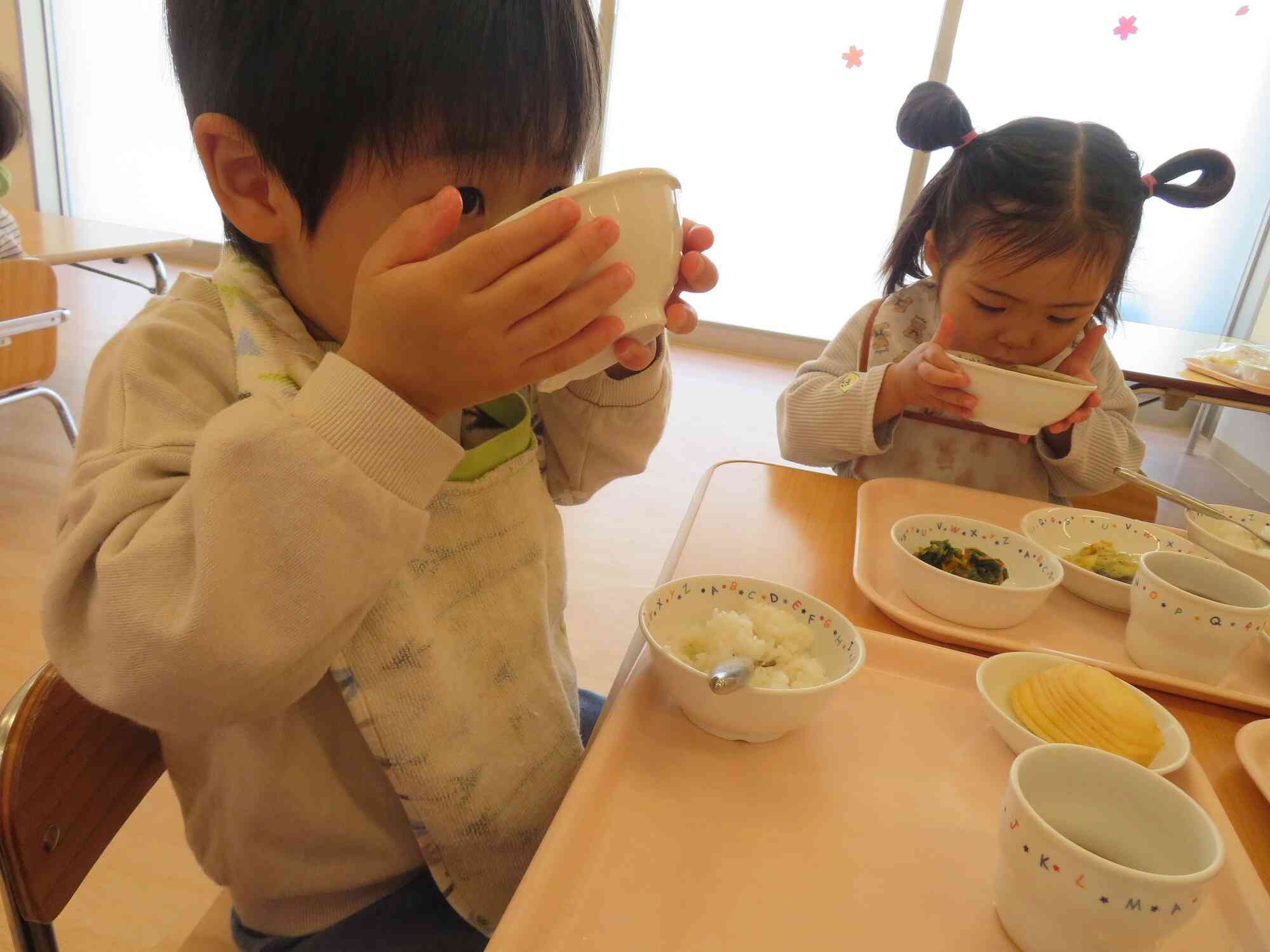 おいしい給食たくさん食べたね！