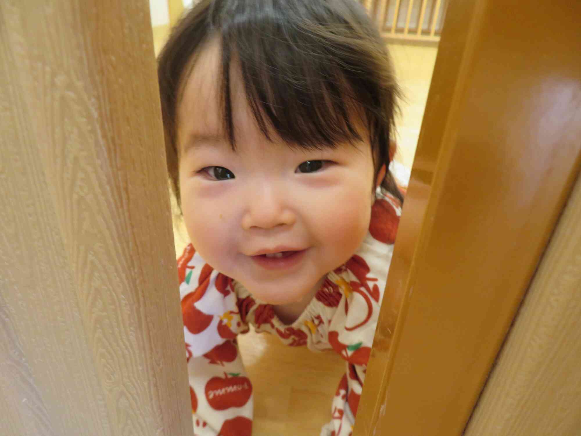可愛い笑顔でご機嫌さん♡