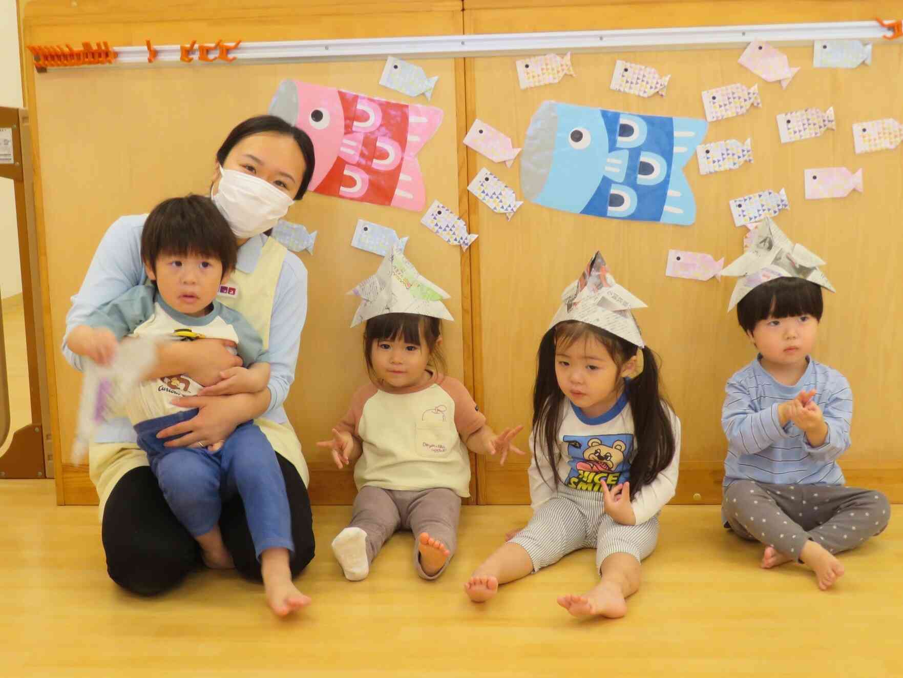 今日は、こどもの日のつどいでした!