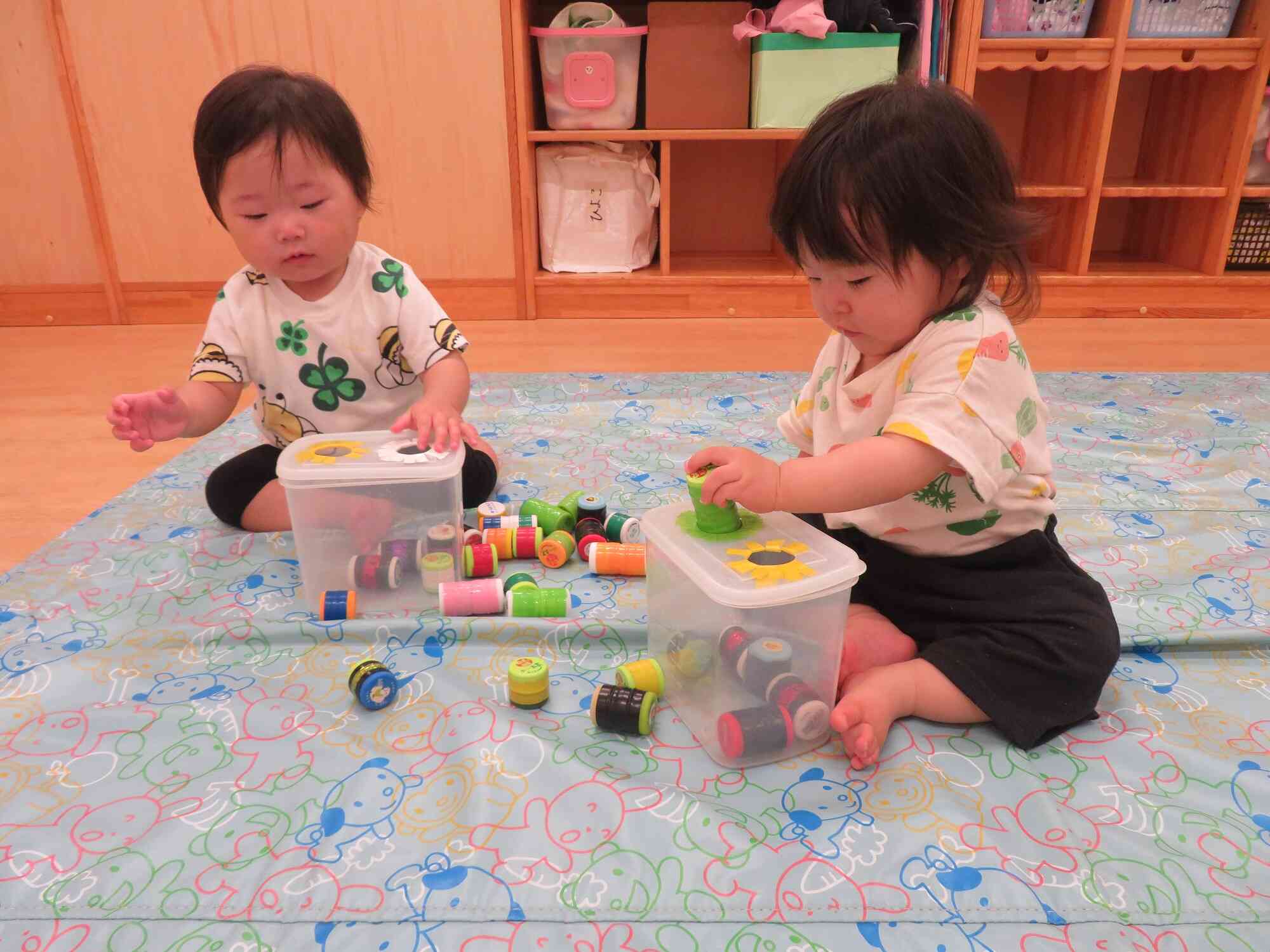 0歳児クラス（ひよこ組）の様子！