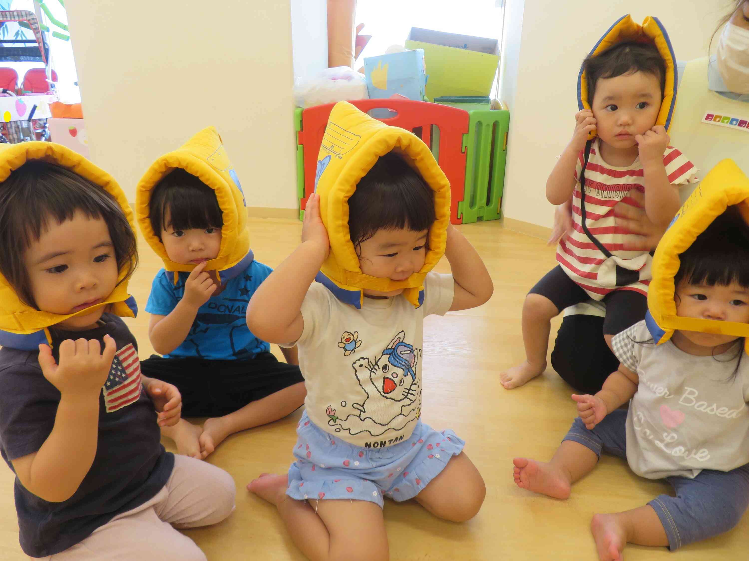 避難訓練、防犯訓練をしました！