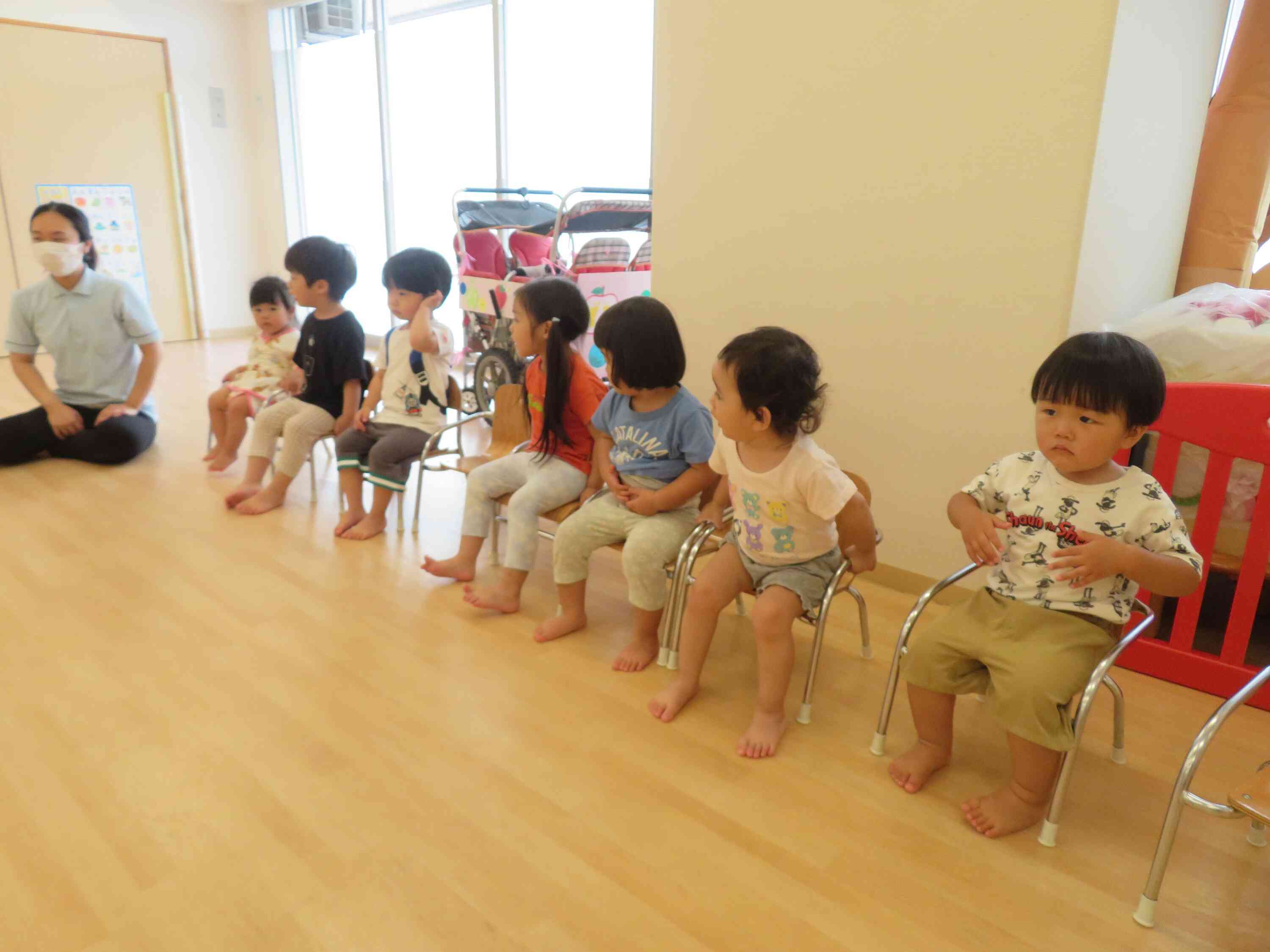 ピアノの音を聞いてね！「次は何に変身するのかな？」