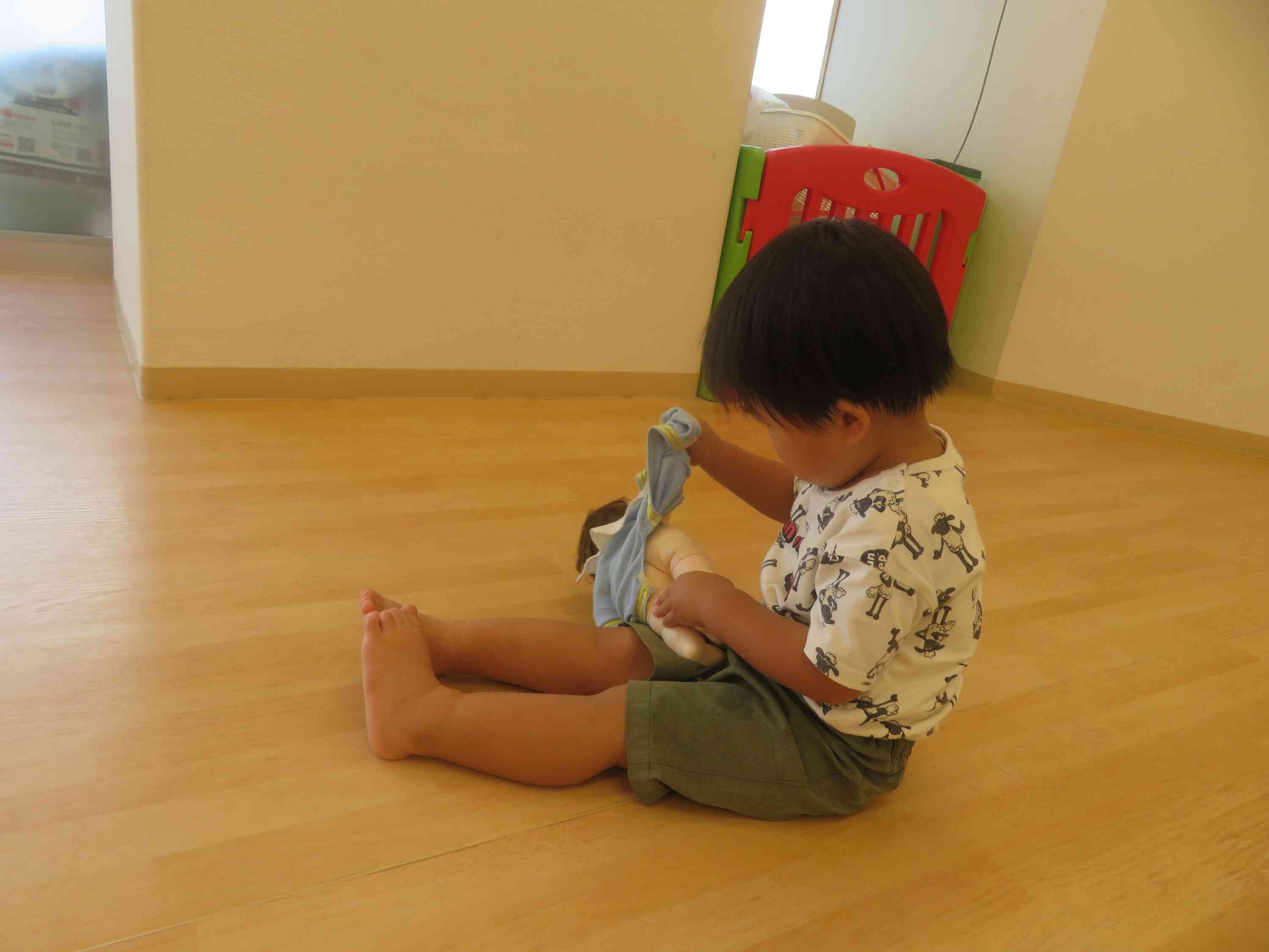 「お着替えは僕に任せてっ！」