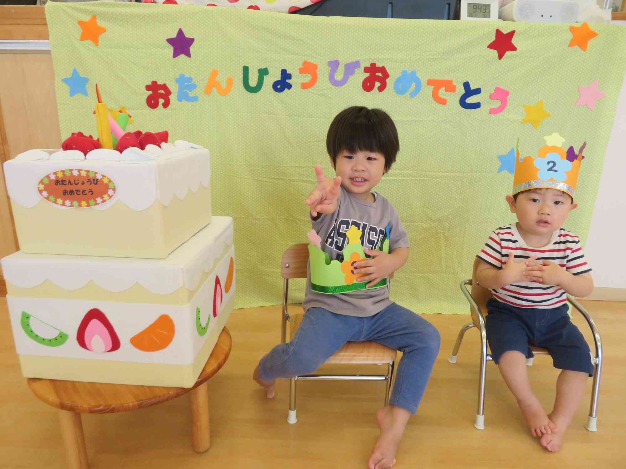 ☆8月生まれの誕生会★