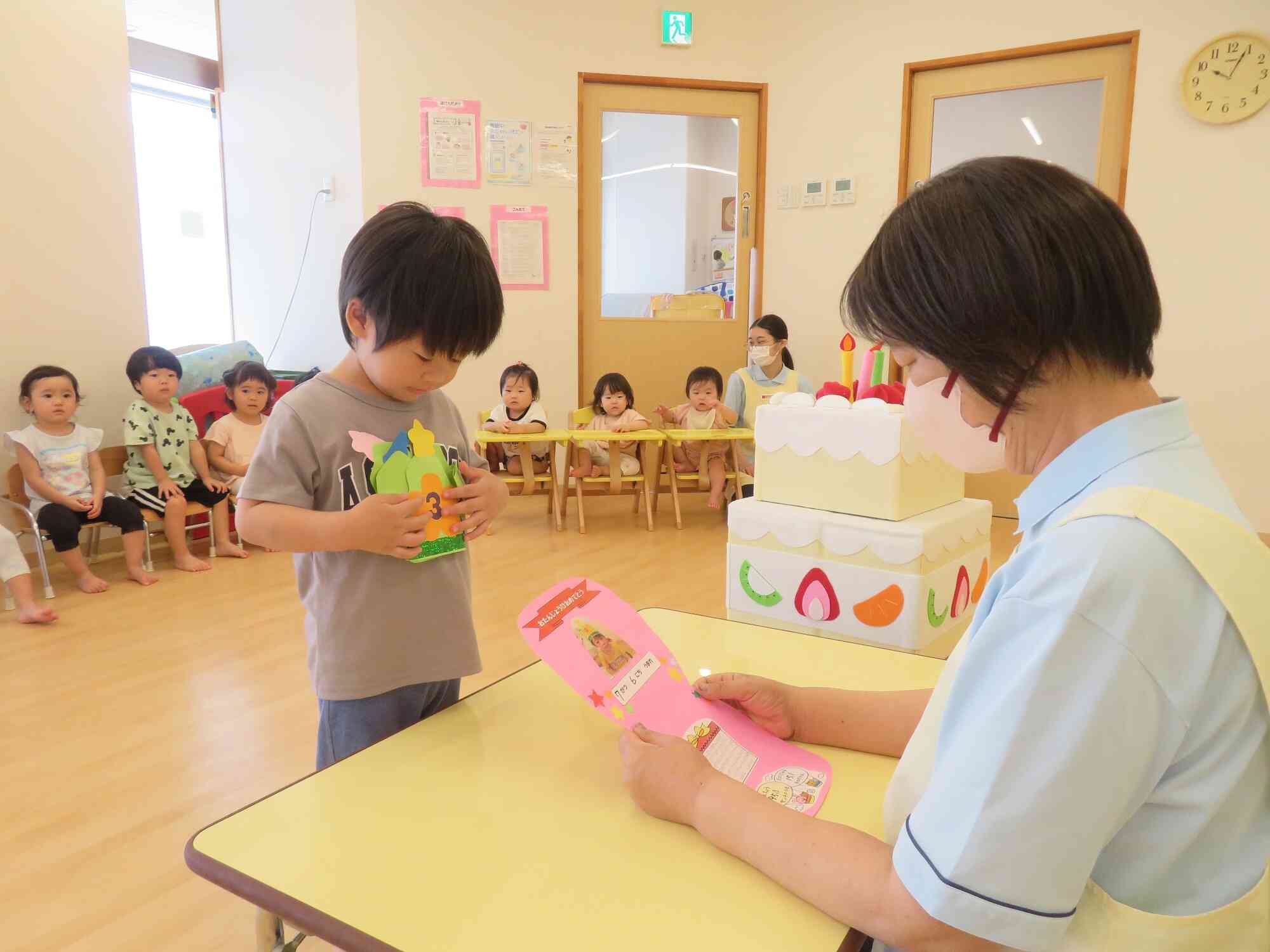 3歳のお誕生日おめでとうございます!