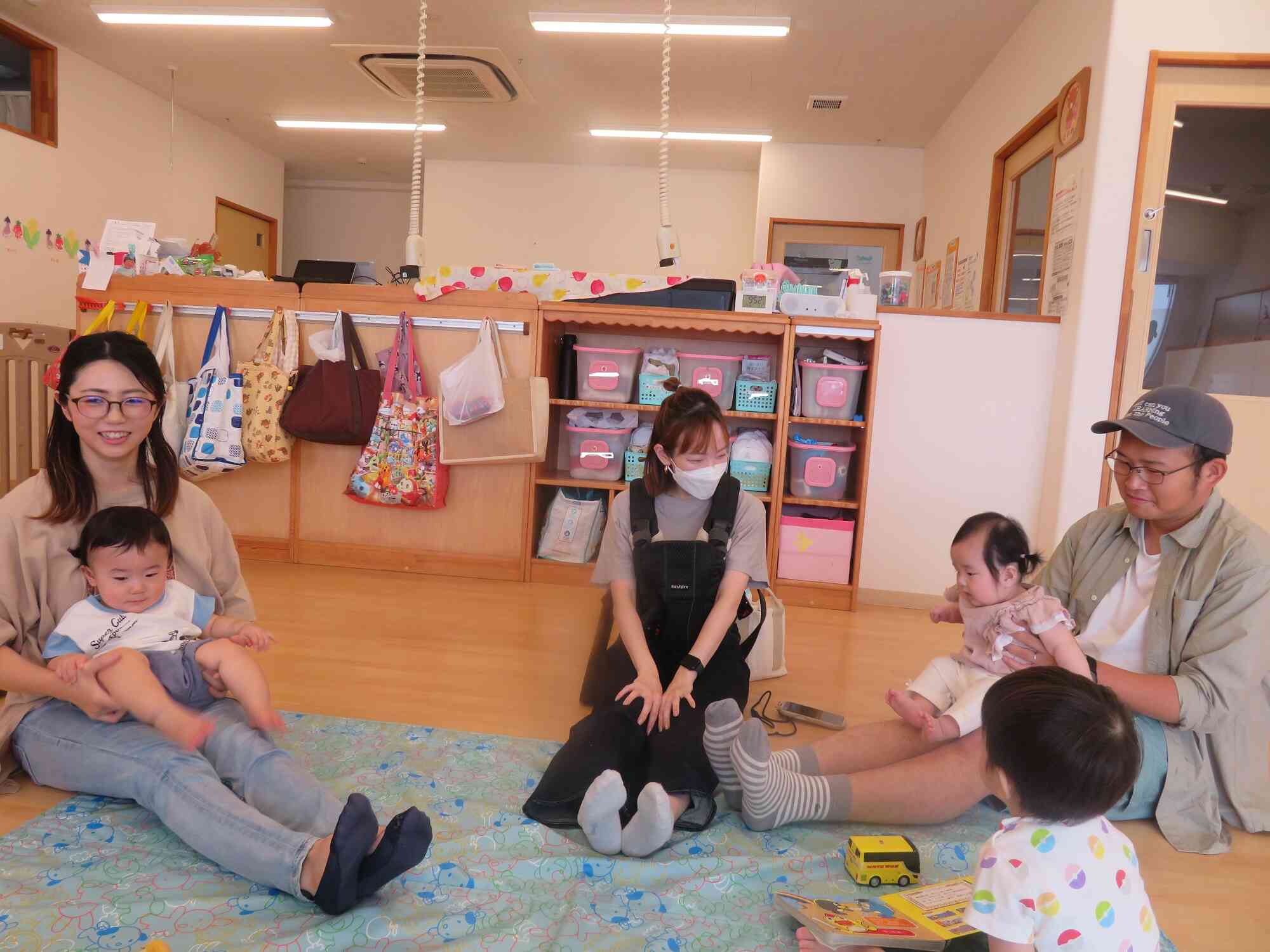 みんなでふれあいあそびを楽しみました♪